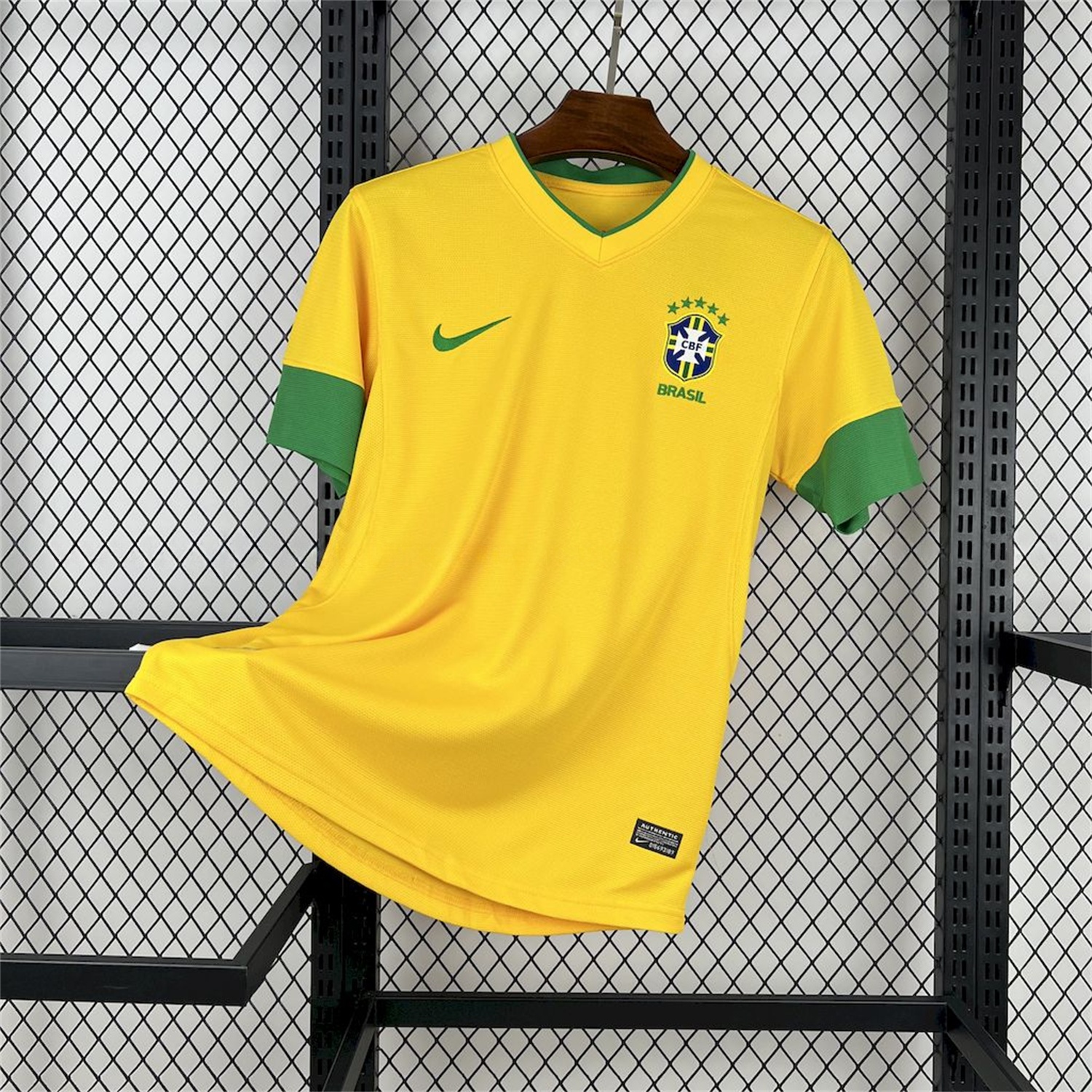 Retro Brazil 2012 Home Jersey - ReplicasJersey