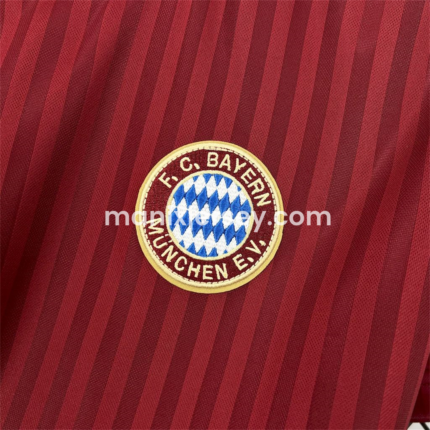 Bayern Munich 24-25 Red Terrace Icon Retro Jersey - Fans Version - ReplicasJersey