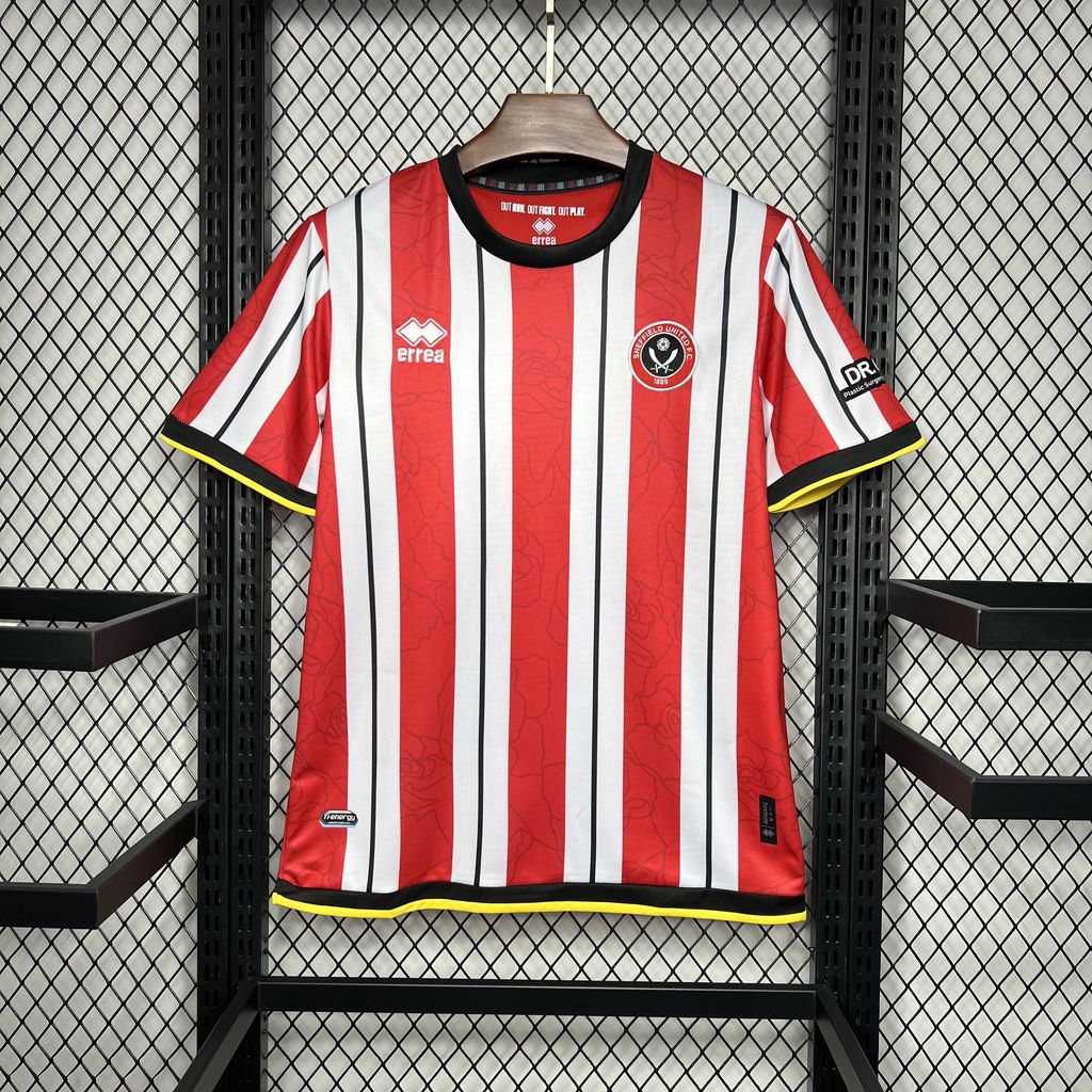 Sheffield United 24-25 Home Stadium Jersey - ReplicasJersey