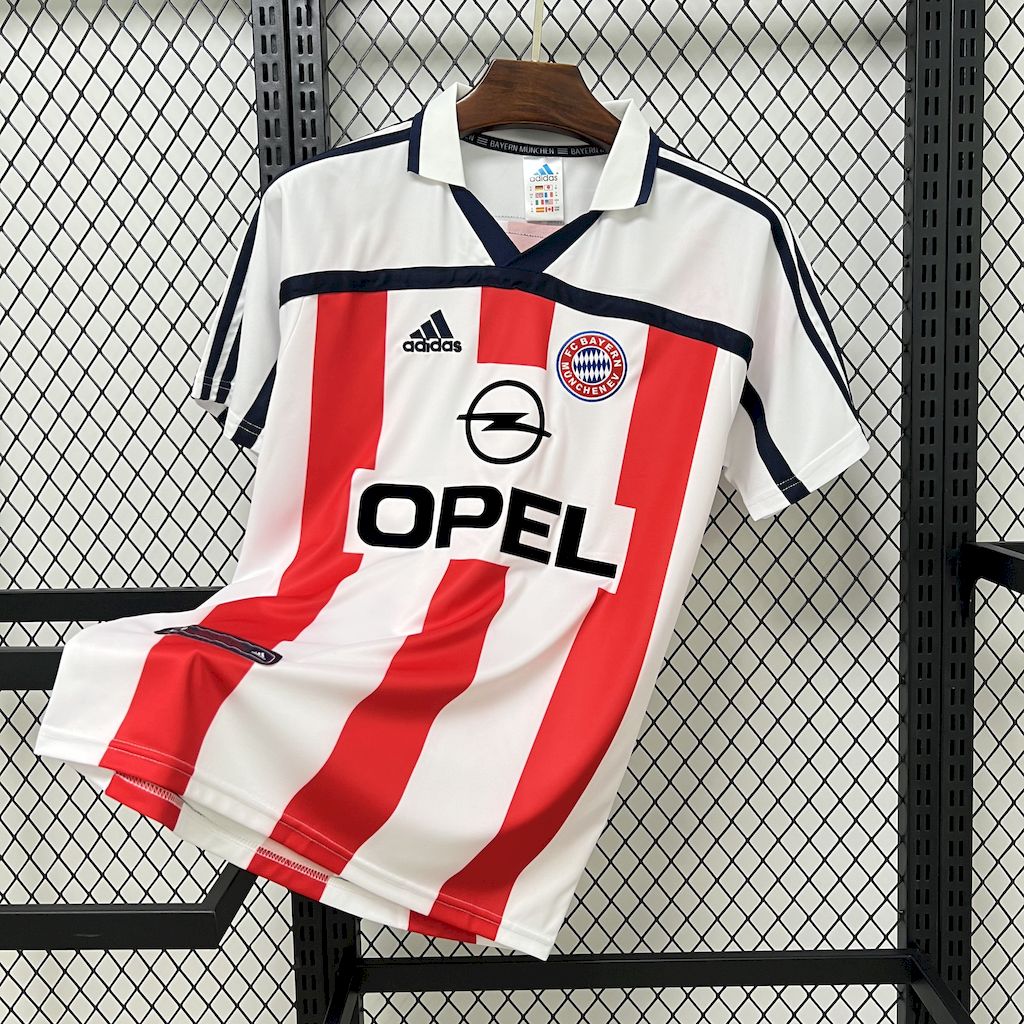 Retro Bayern Munich 2000-01 Away Jersey - ReplicasJersey