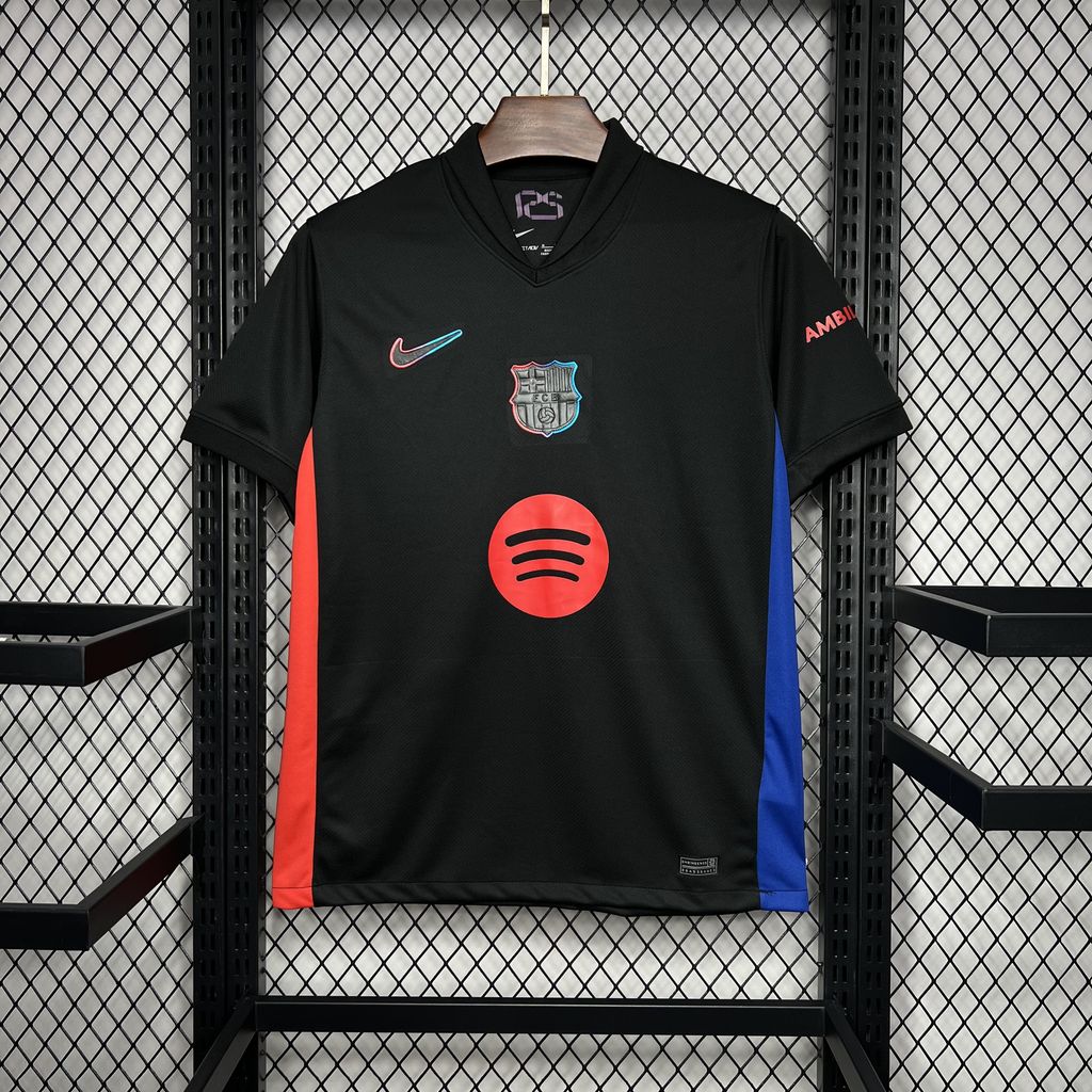 B.A.R.S.A 24-25 Away Jersey with Big Logo - Fans Version - ReplicasJersey