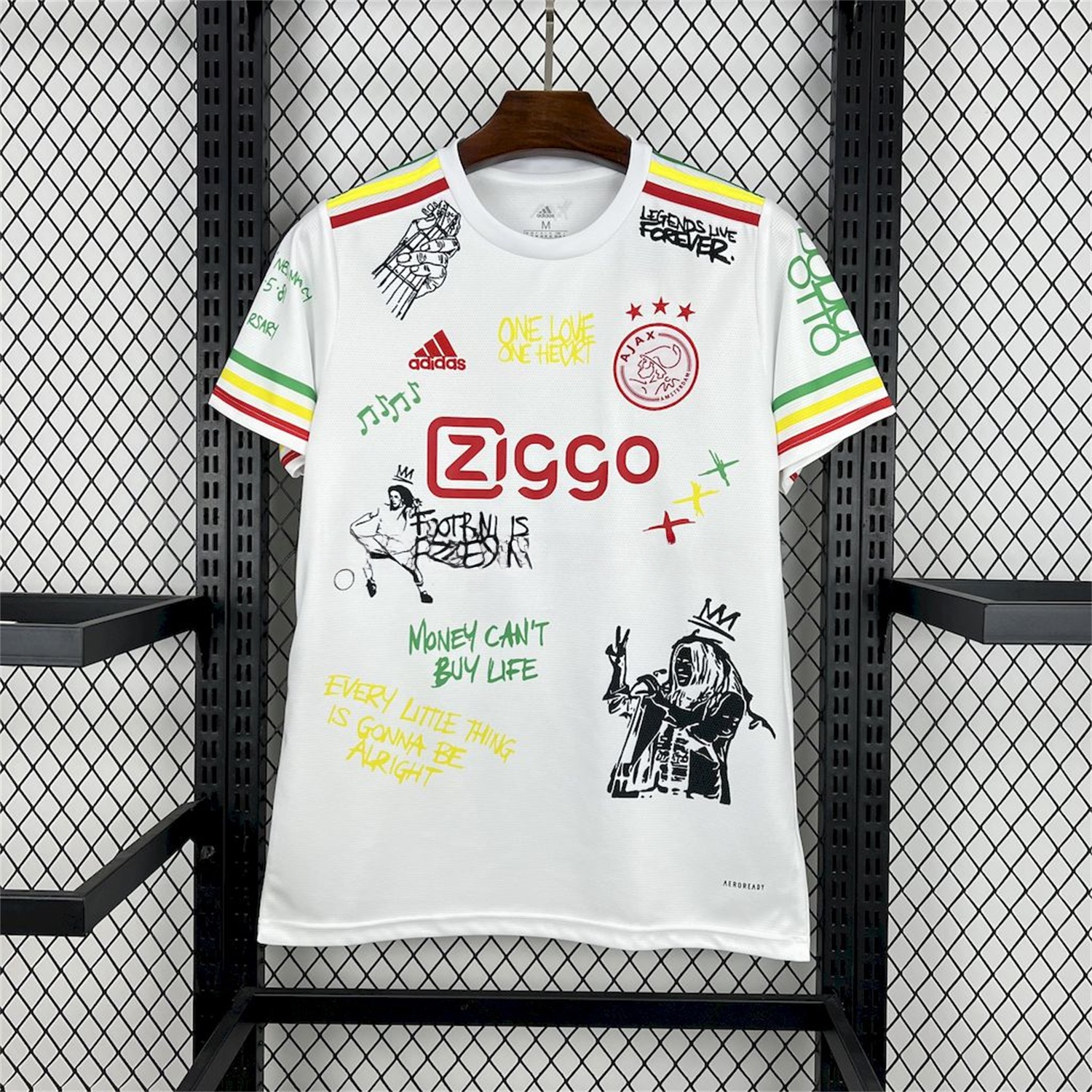 Ajax x B-O-B Marly 2025-26 40th Special Edition Jersey - Fans Version - ReplicasJersey
