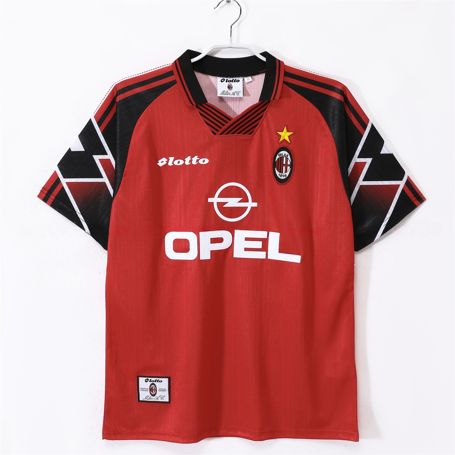 Retro AC Milan 1997-98 Copa Centenarió de Belo Horizonte Fourth Jersey - ReplicasJersey