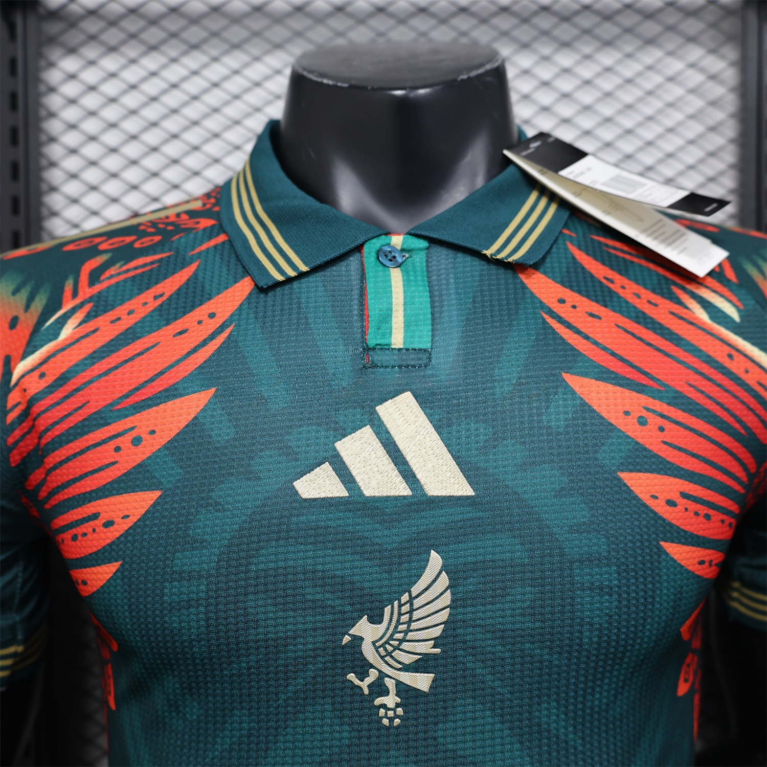 Mexico 2025 Red Eagle Special Edition Green Jersey - Player Version - ReplicasJersey