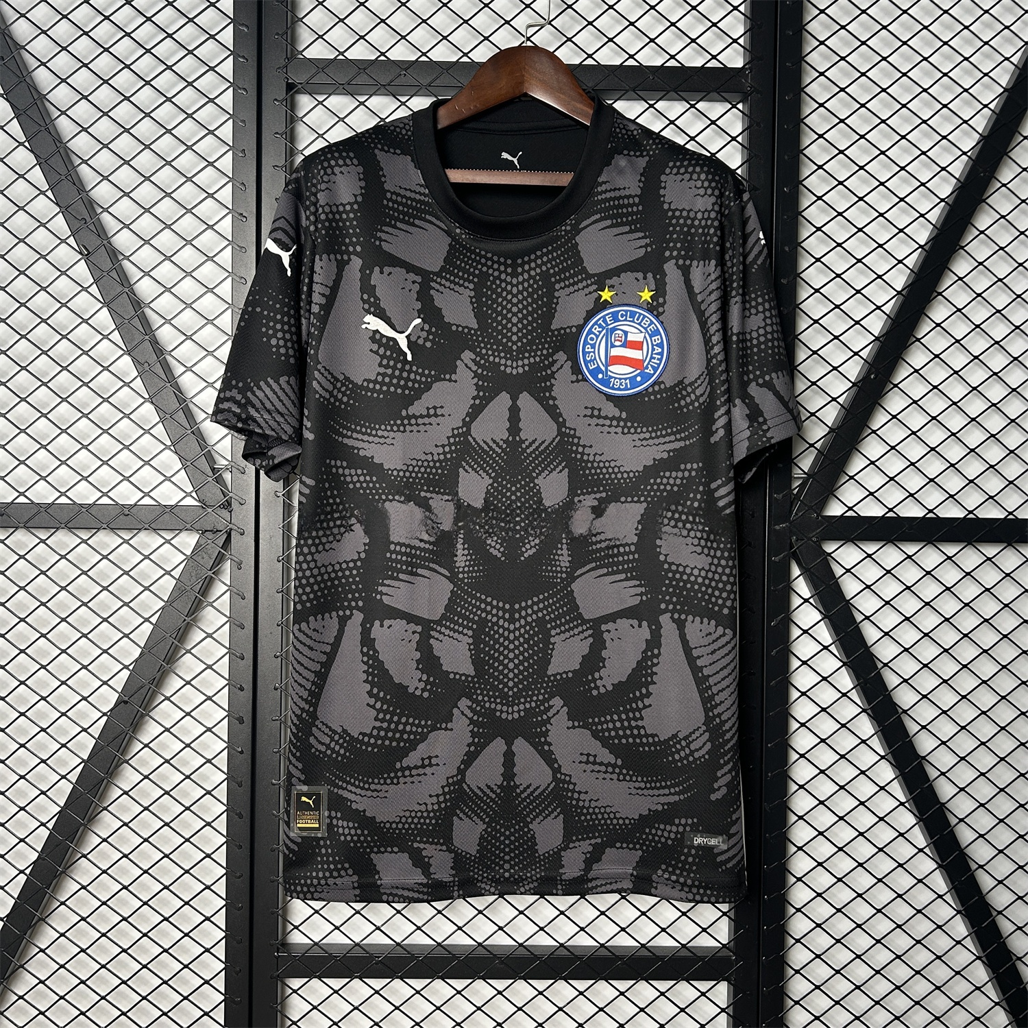 Bahia 25-26 Black Goalkeeper Jersey - Fans Version - ReplicasJersey