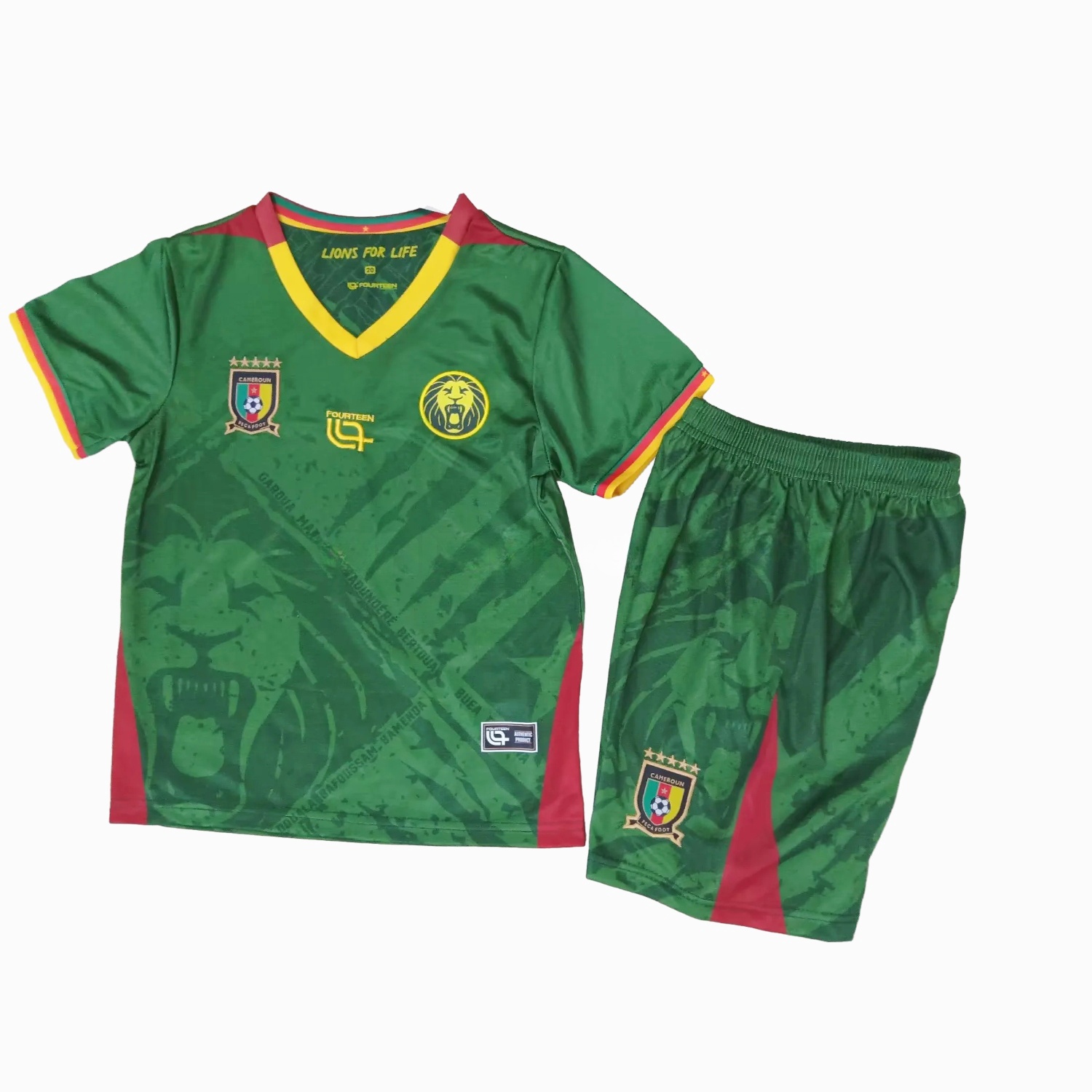 Cameroon 25-26 Home Kids Kit - ReplicasJersey