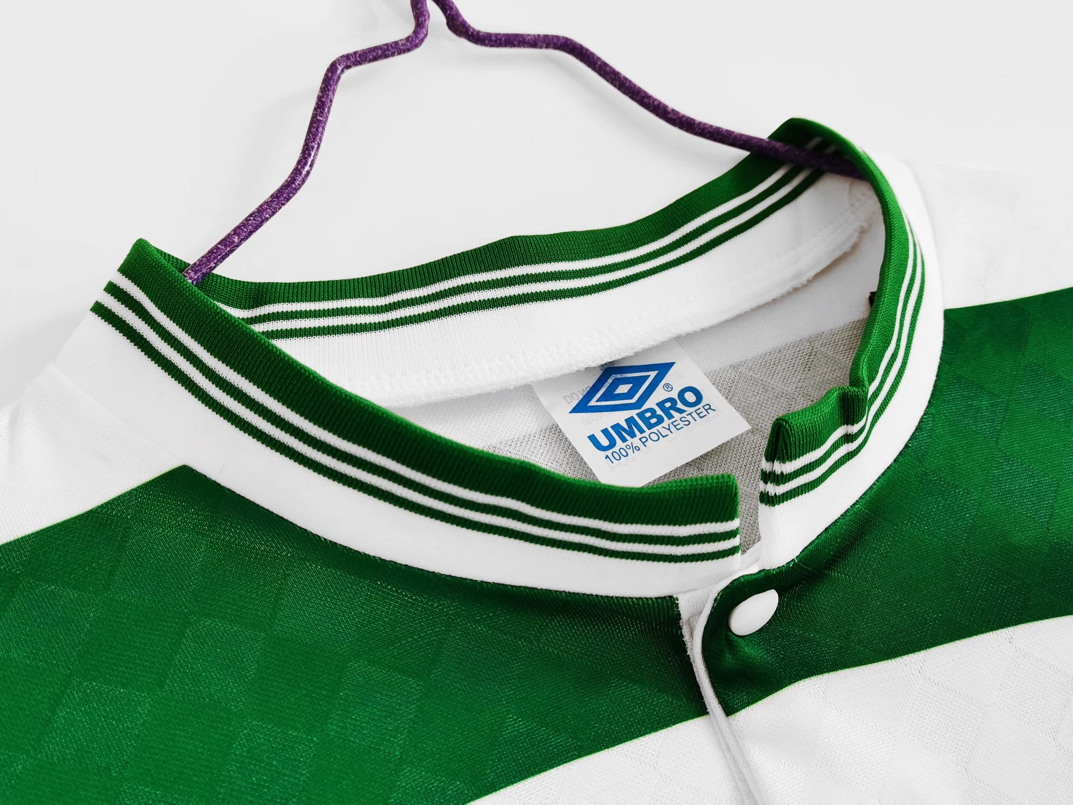 Retro Celtic 1987-88 Home Stadium Jersey - ReplicasJersey