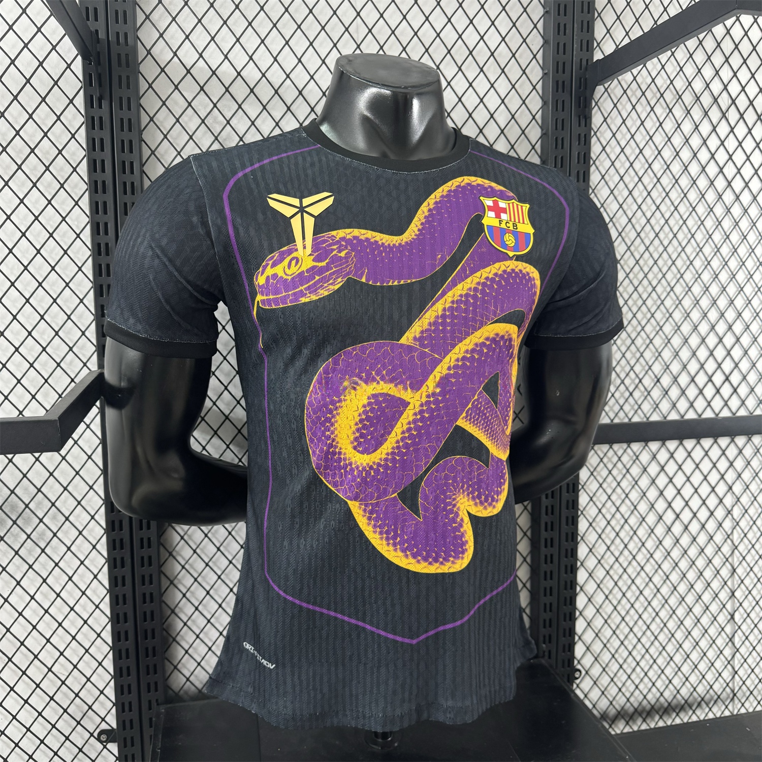 B.A.R.S.A 25-26 Purple Mamba Snake Black Special Jersey - Player Version - ReplicasJersey