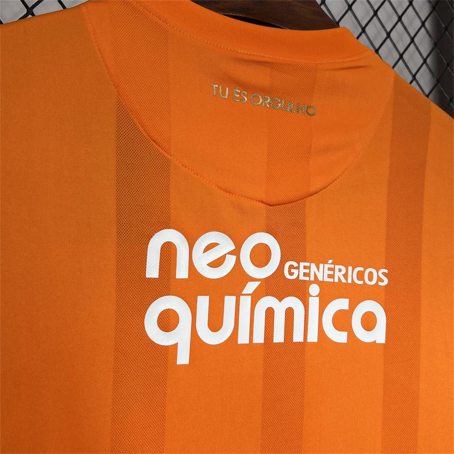 Retro Corinthians 2010 Orange Goalkeeper Jersey - ReplicasJersey