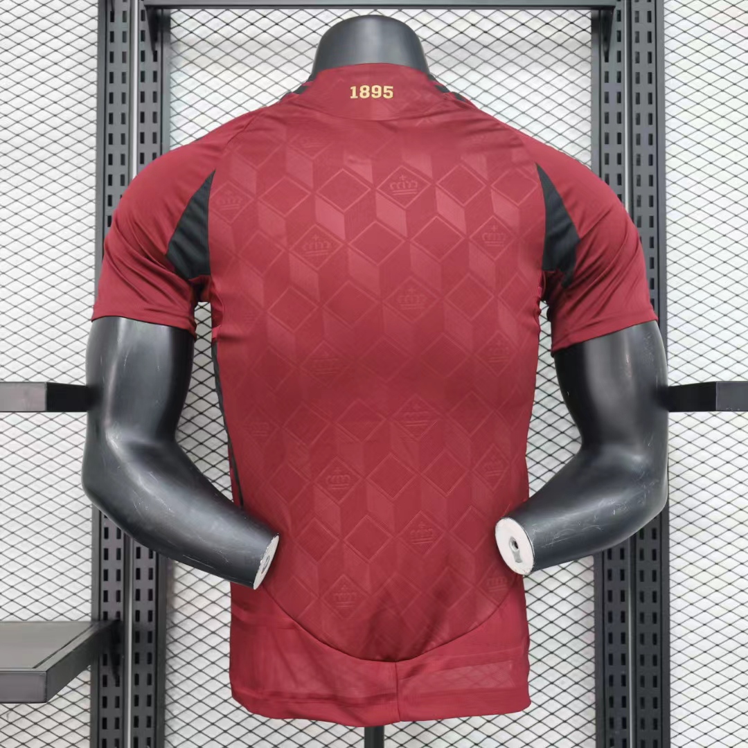 Belgium 2024 Home Stadium Jersey - Player Version - ReplicasJersey