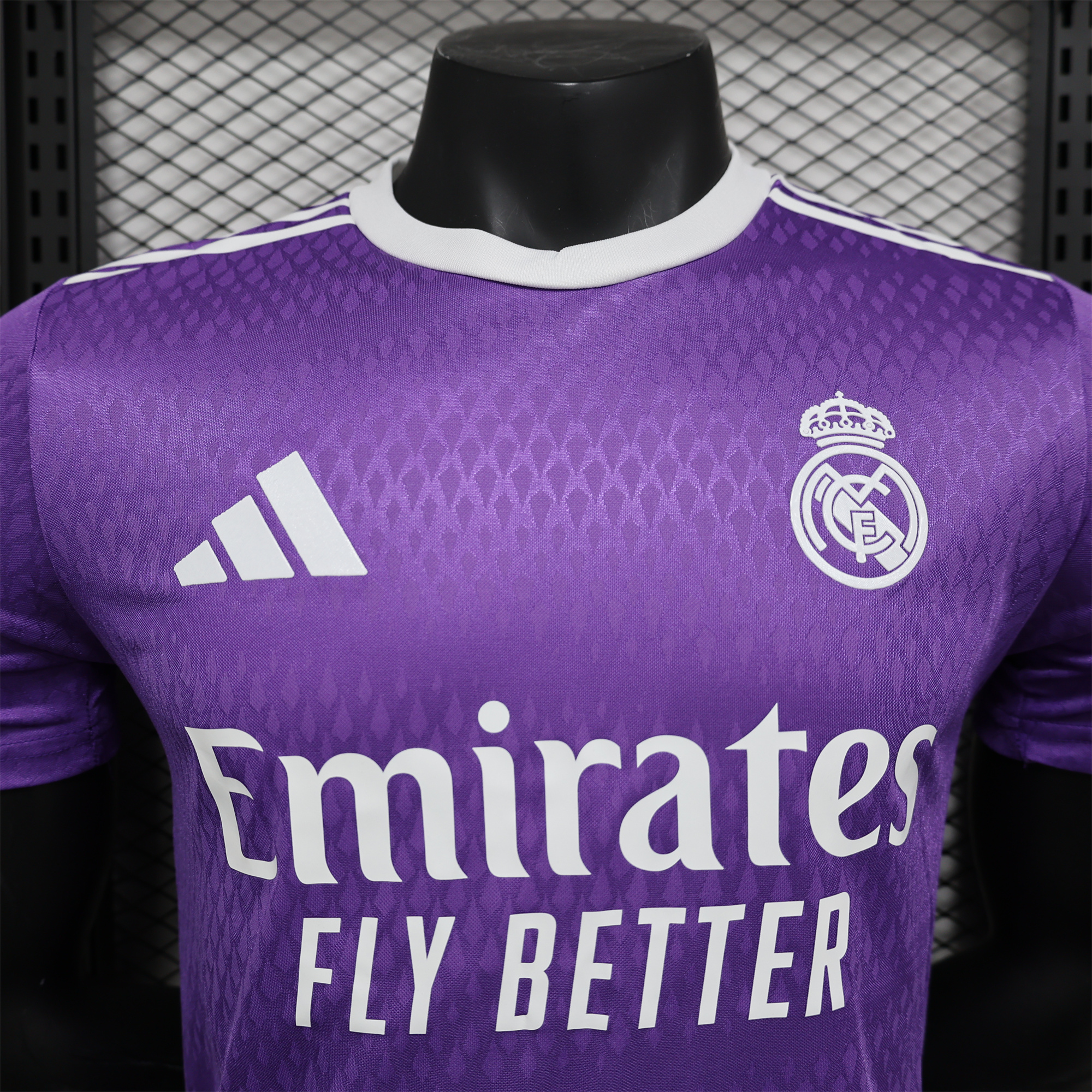 Real Madrid 24-25 Purple Special Edition Jersey - Player Version - ReplicasJersey