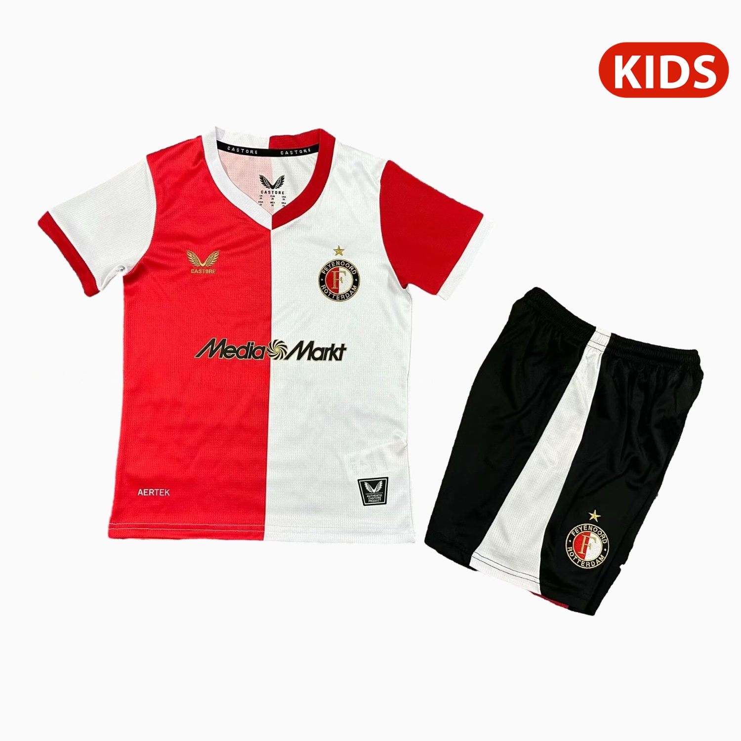 Feyenoord 25-26 Home Kids Kit - ReplicasJersey
