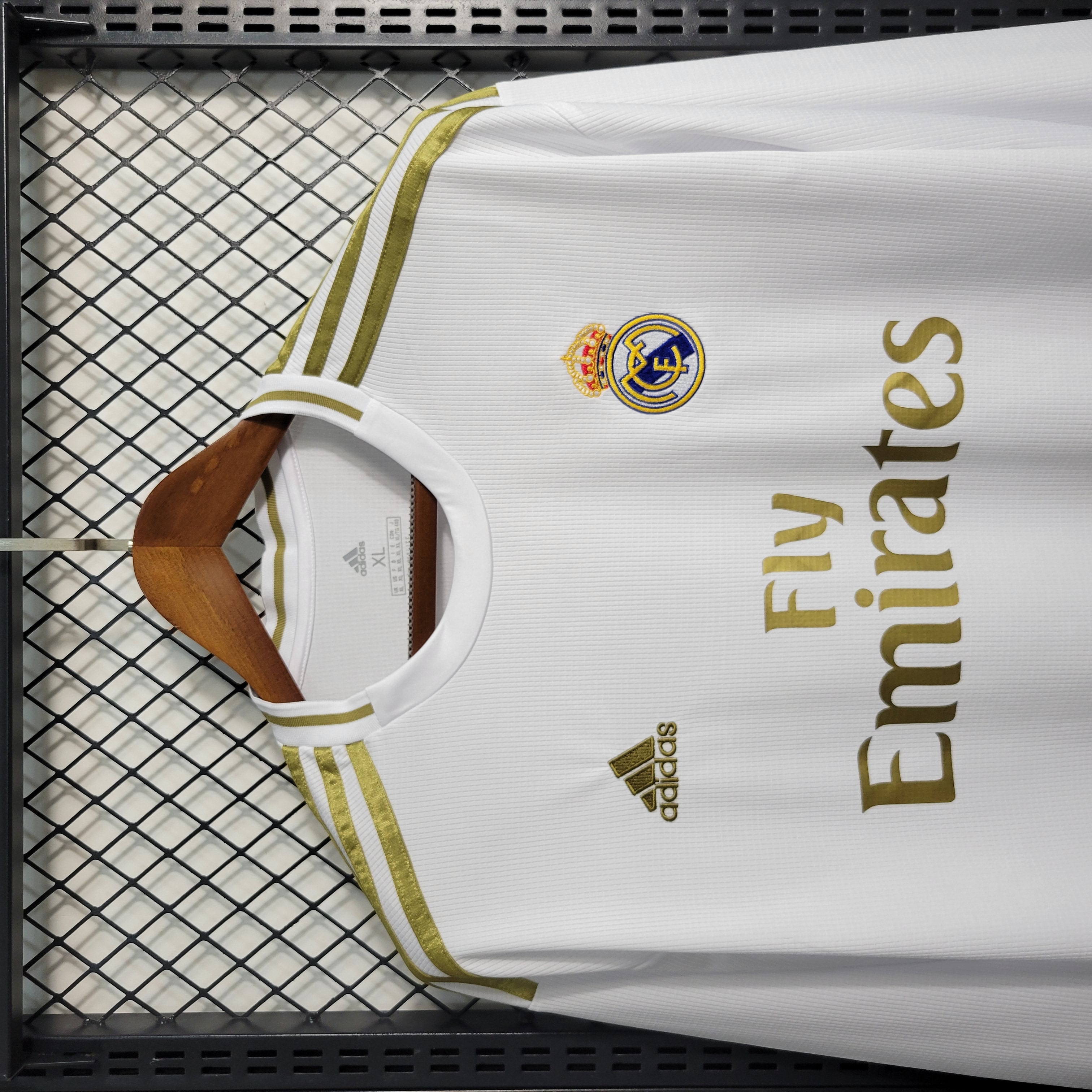 Retro Real Madrid 19-20 Home Stadium Long Sleeve Jersey - ReplicasJersey