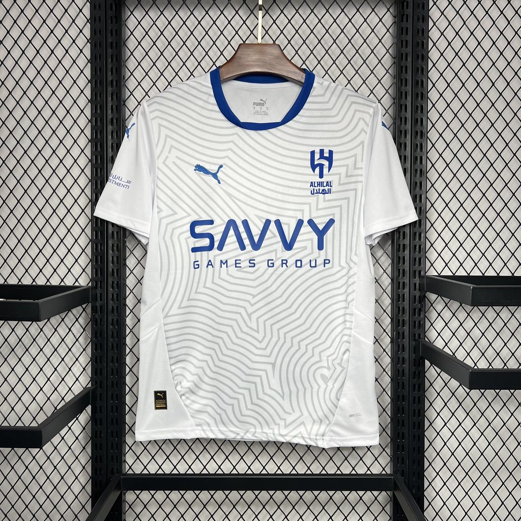 Al Hilal Riyadh Crescent 24-25 Away Jersey - Fans Version - ReplicasJersey
