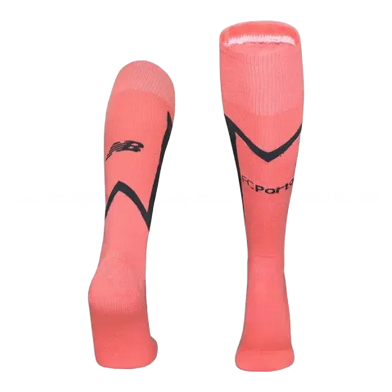 Porto 25-26 Away Socks - Coral - ReplicasJersey
