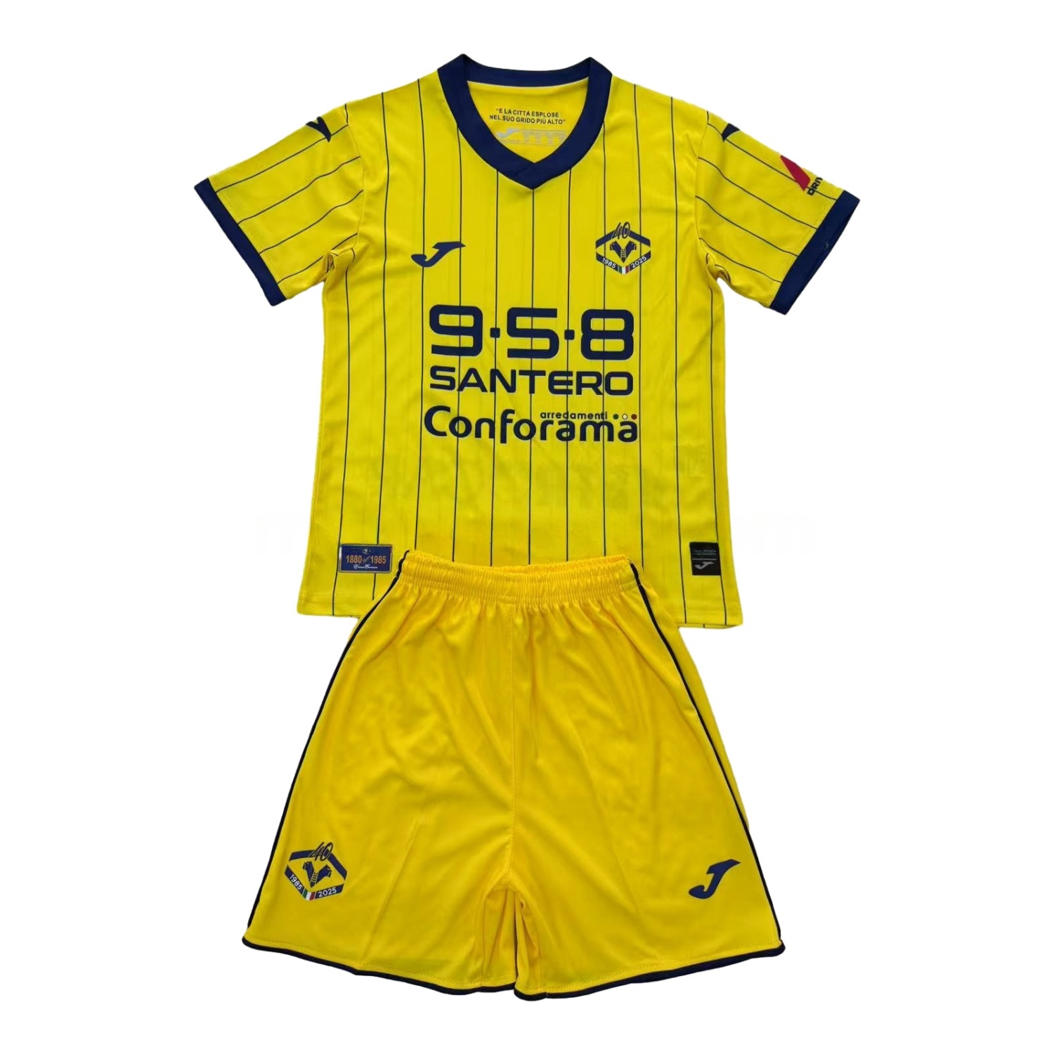 Hellas Verona 24-25 Scudetto 40 Years Commemorative Men's Adult Jersey Set - Fans Version - ReplicasJersey