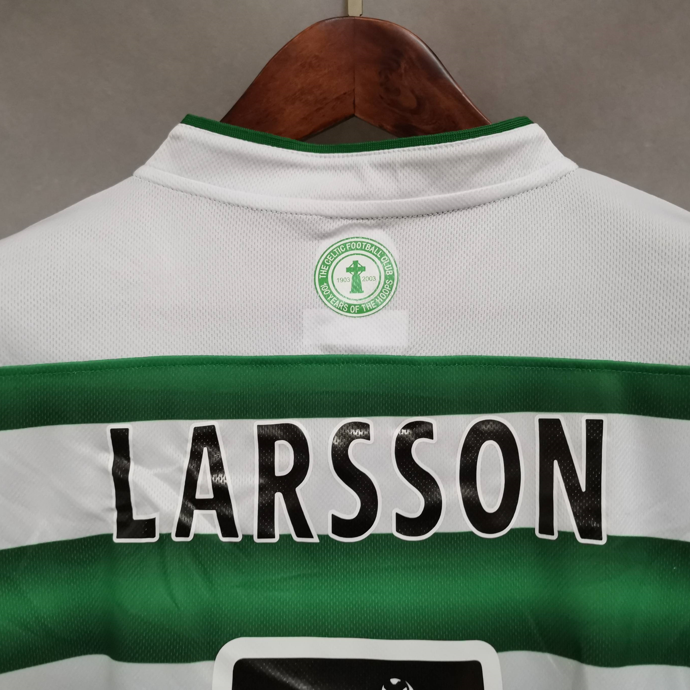 Retro Celtic 03-04 Home Stadium Jersey - ReplicasJersey
