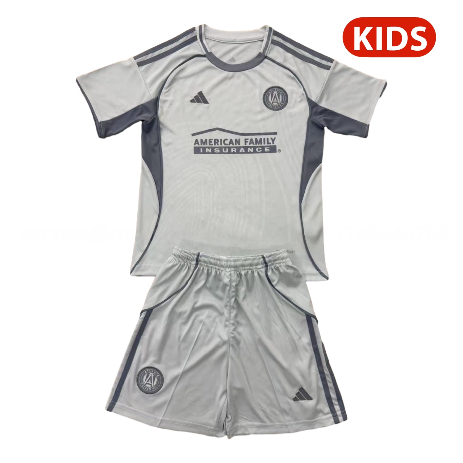 Atlanta United 25-26 Pre-Match Training Kids Kit - ReplicasJersey
