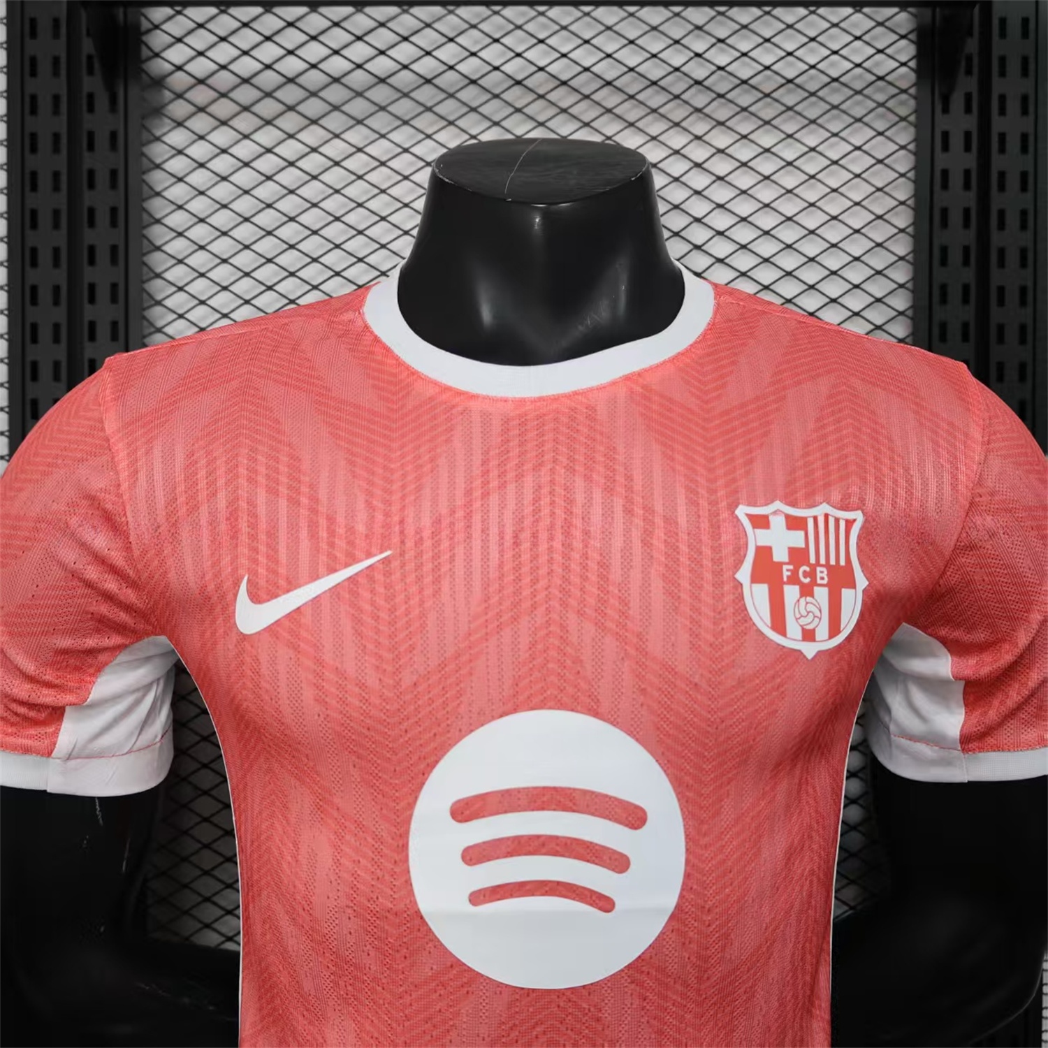 B.A.R.S.A 25-26 Pink & White Special Jersey - Player Version - ReplicasJersey