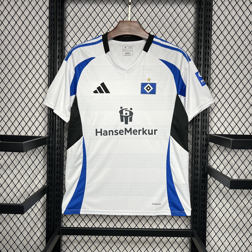 Hamburger SV 24-25 Home Stadium Jersey - Fans Version - ReplicasJersey