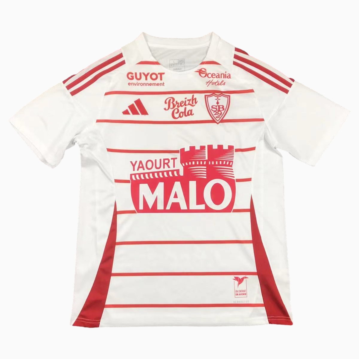 Stade Brestois 24-25 Away Jersey - Fans Version - ReplicasJersey