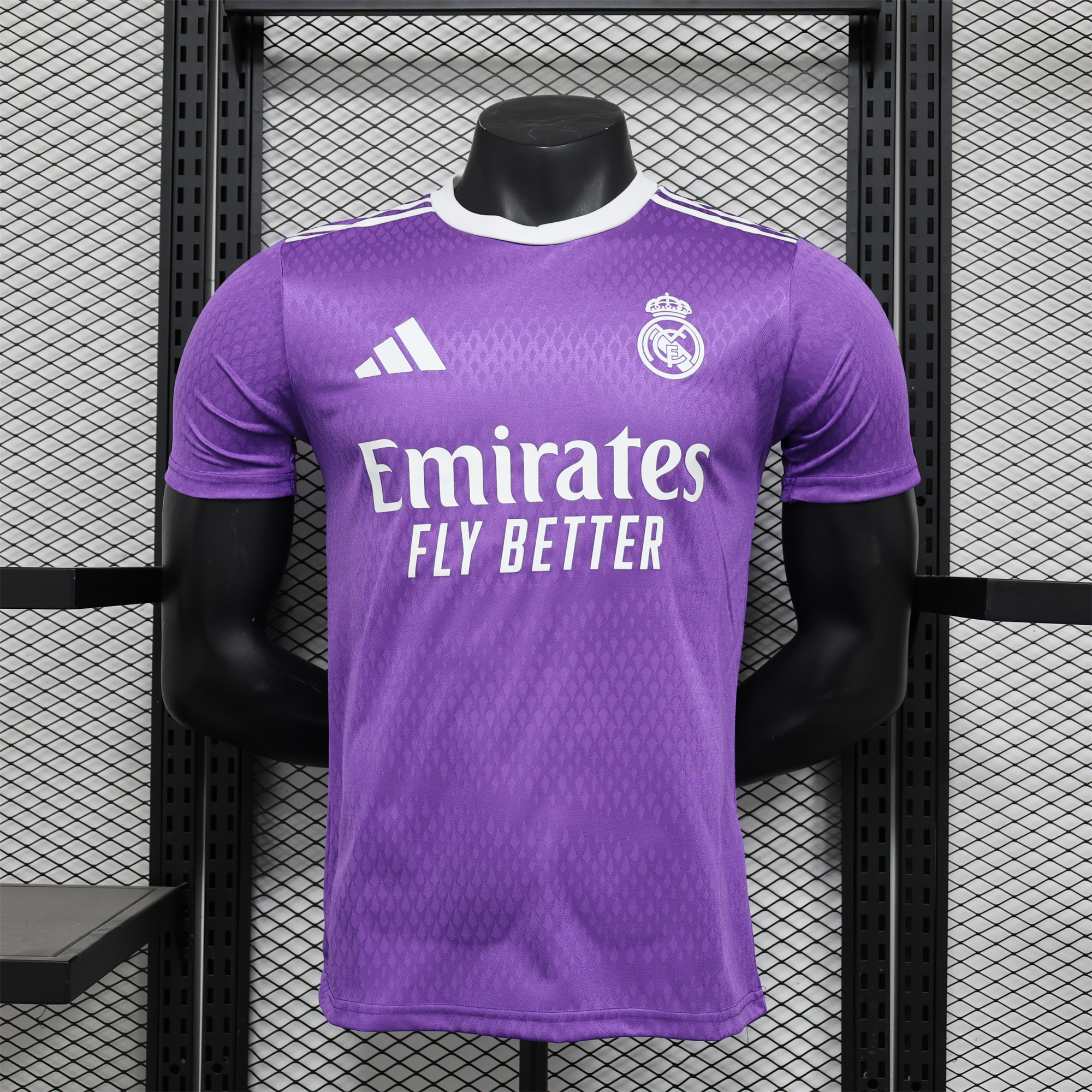 Real Madrid 24-25 Purple Special Edition Jersey - Player Version - ReplicasJersey