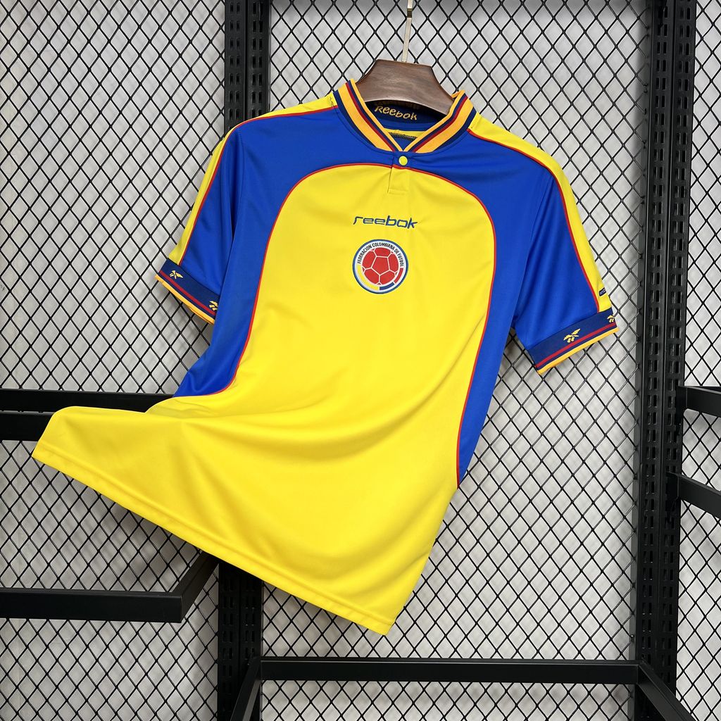 Retro Colombia 2001 Home Jersey - ReplicasJersey