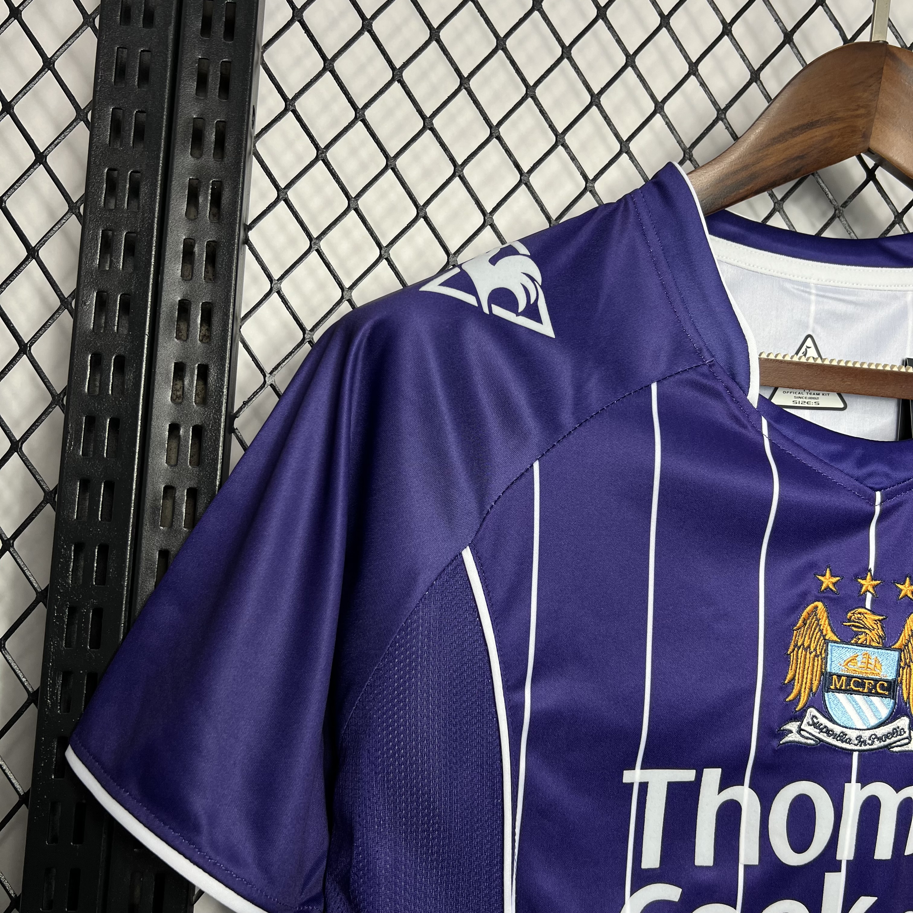 Retro Manchester City 2007-08 Away Jersey - ReplicasJersey