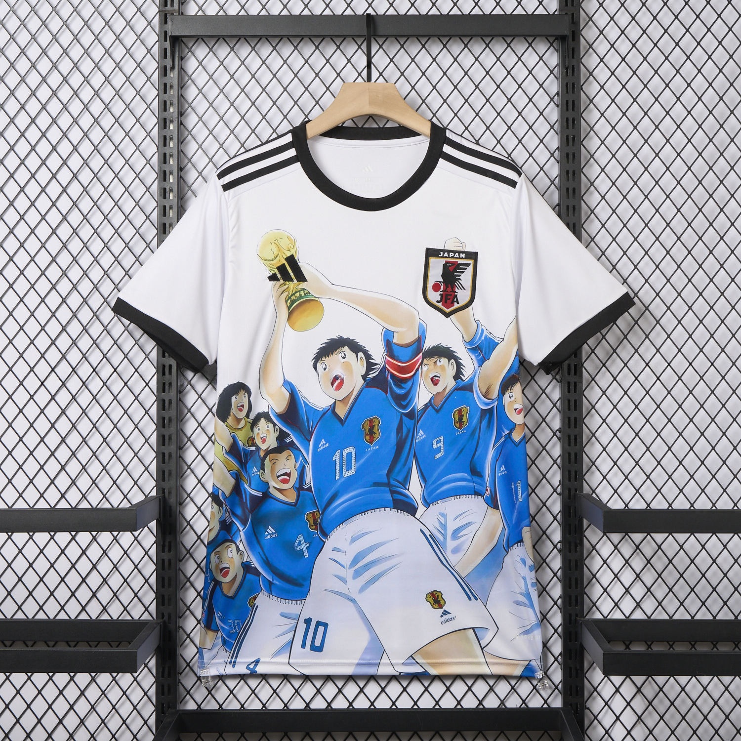 Japan 25-26 Captain Tsubasa World Cup Champion Special Jersey - Fans Version - ReplicasJersey
