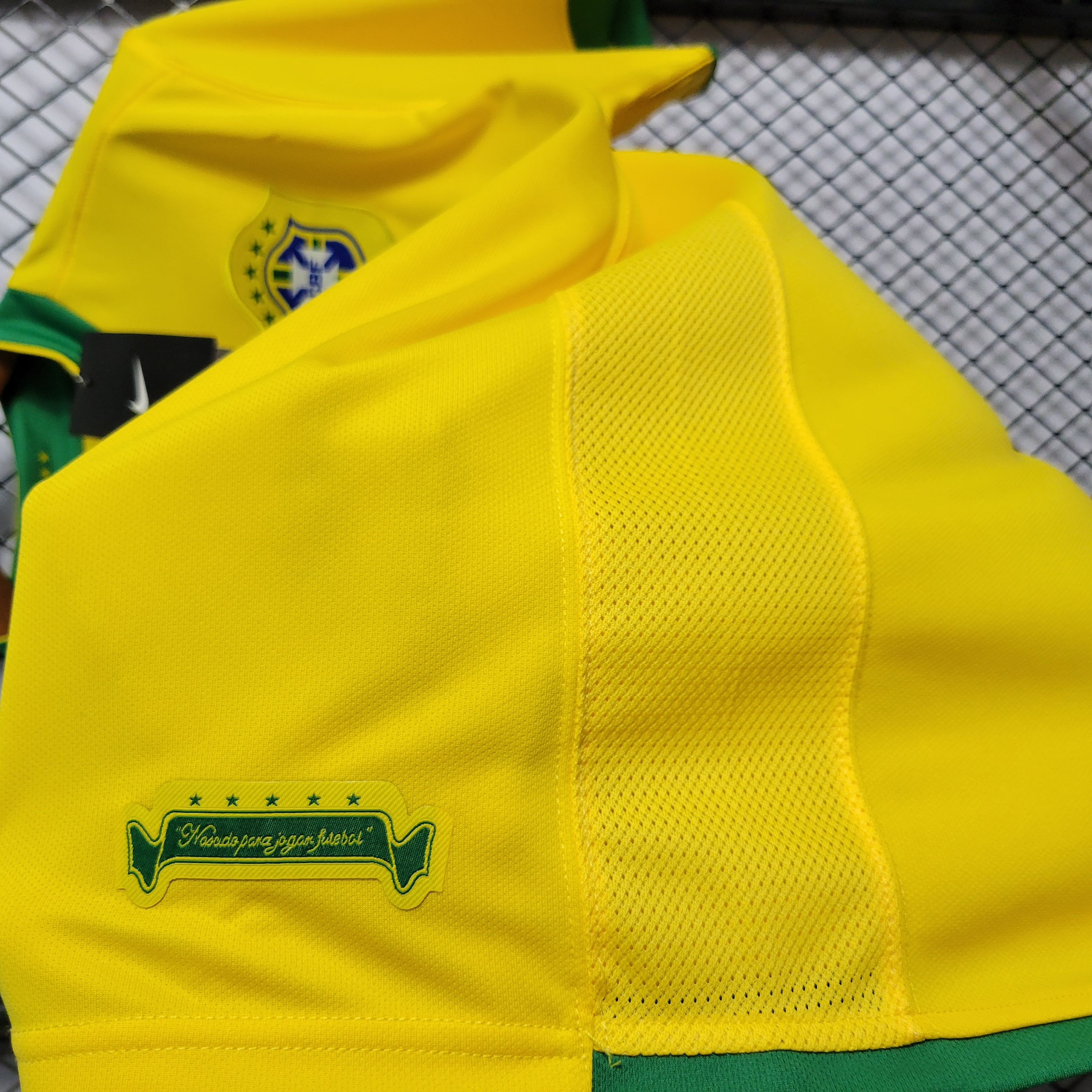 Retro Brazil 2006 Home Stadium Jersey - ReplicasJersey