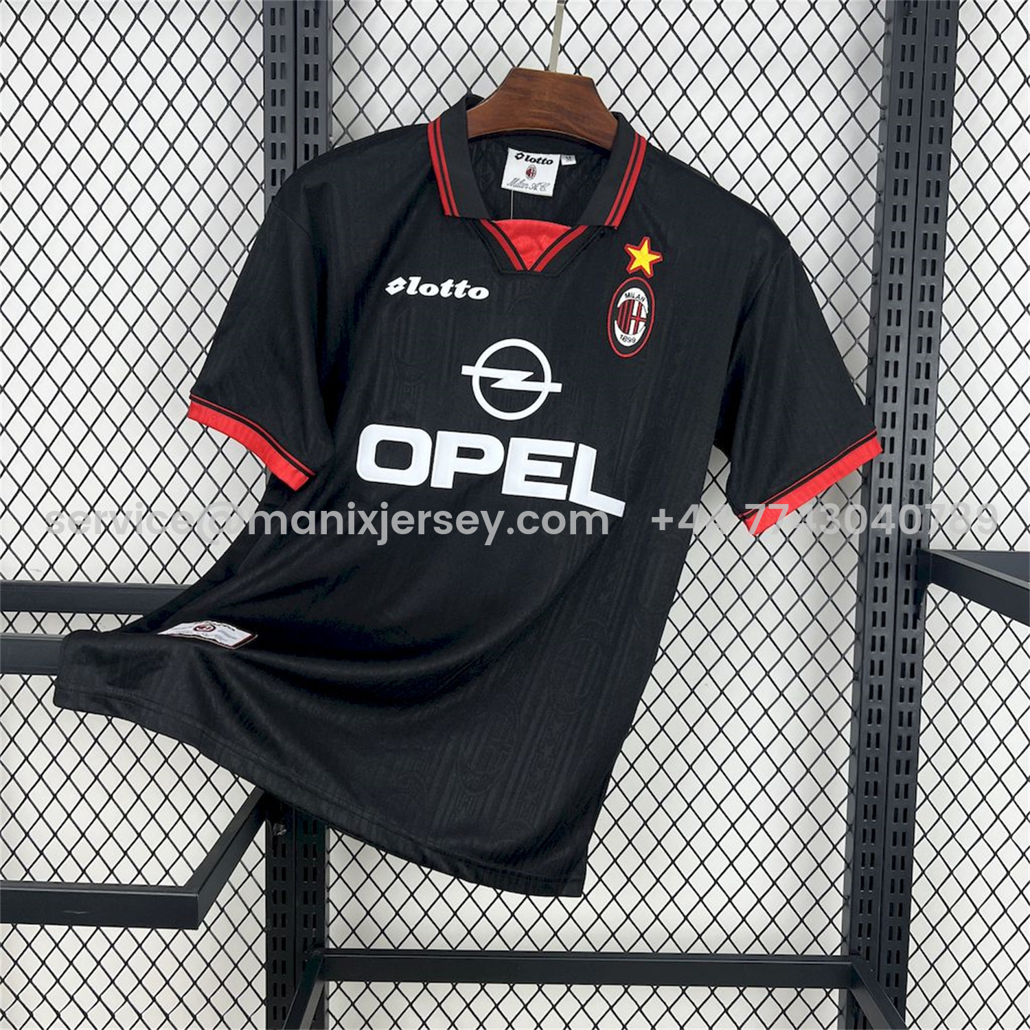 Retro AC Milan 1997-98 Fourth Jersey - ReplicasJersey
