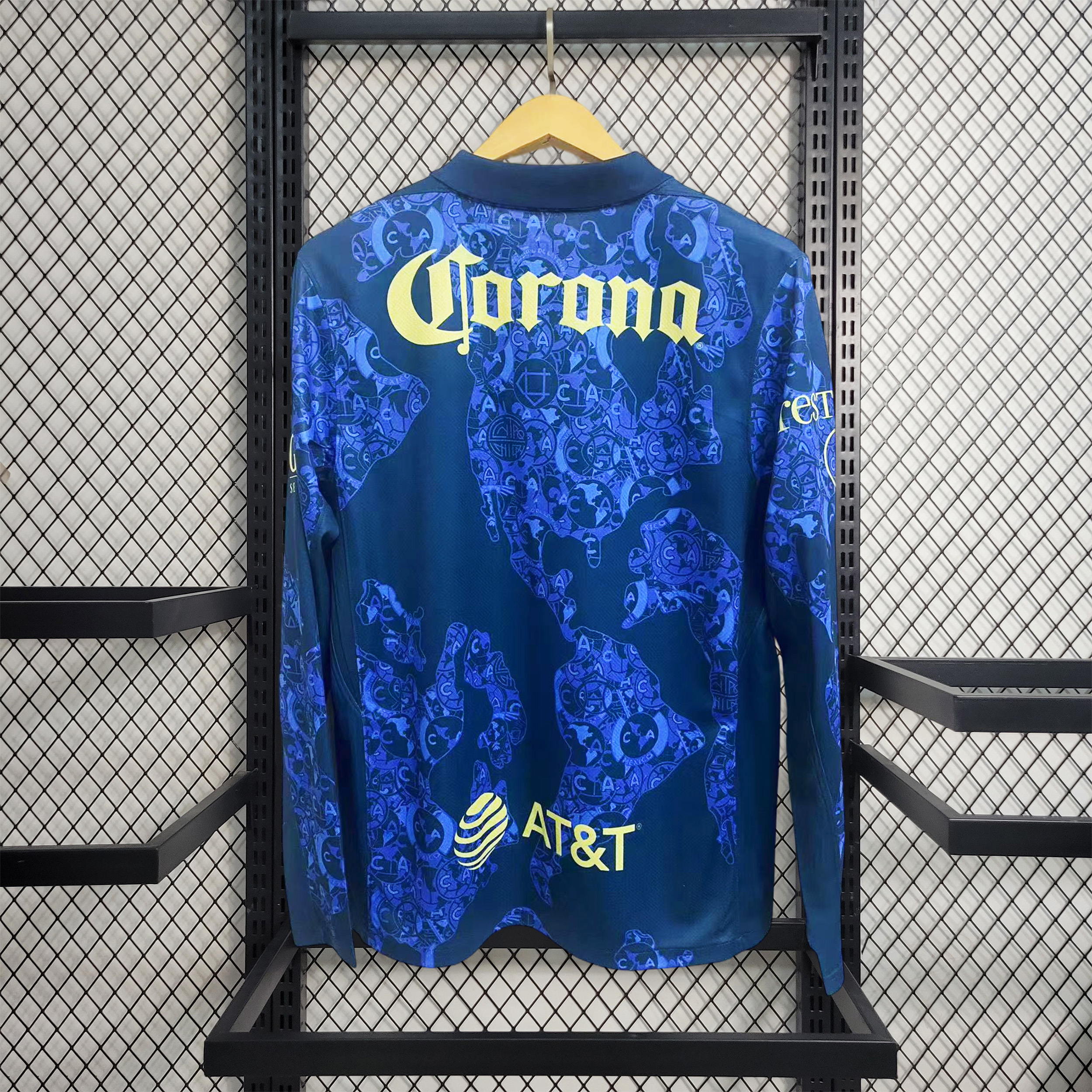 Club América 24-25 Away Long Sleeve Jersey - Fans Version - ReplicasJersey