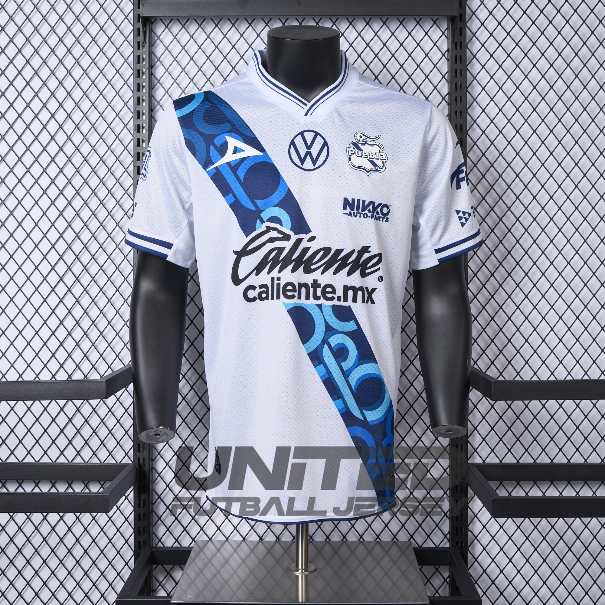 Club Puebla 24-25 Home Jersey - Player Version - ReplicasJersey