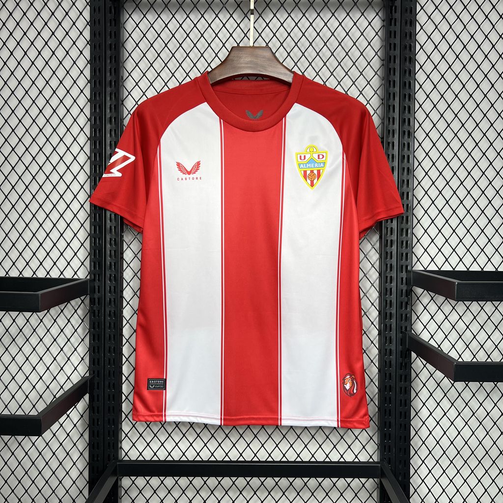 U.D. Almería 24-25 Home Stadium Jersey - Fans Version - ReplicasJersey