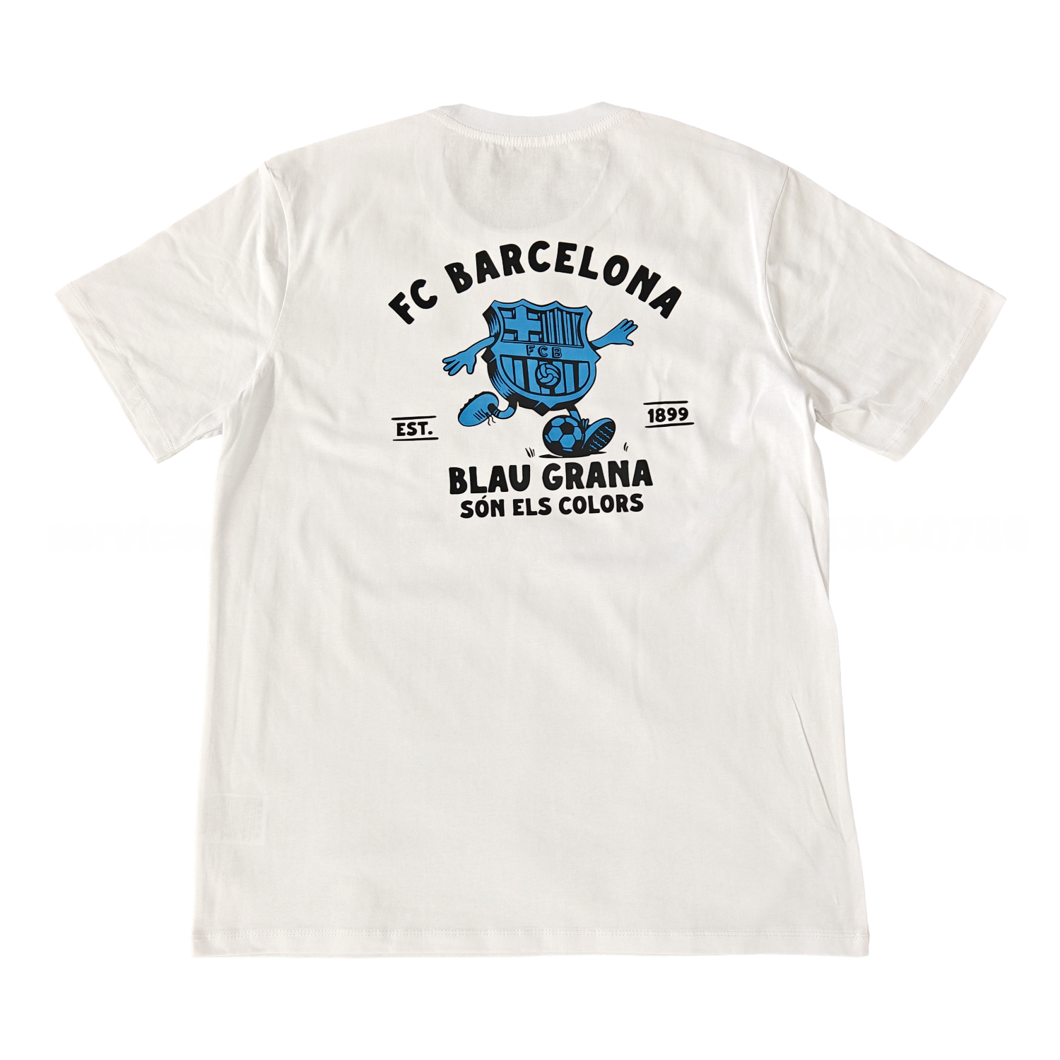 B.A.R.S.A Fun Crest Design Dynamic And Modern Features T-shirt【White】 - ReplicasJersey