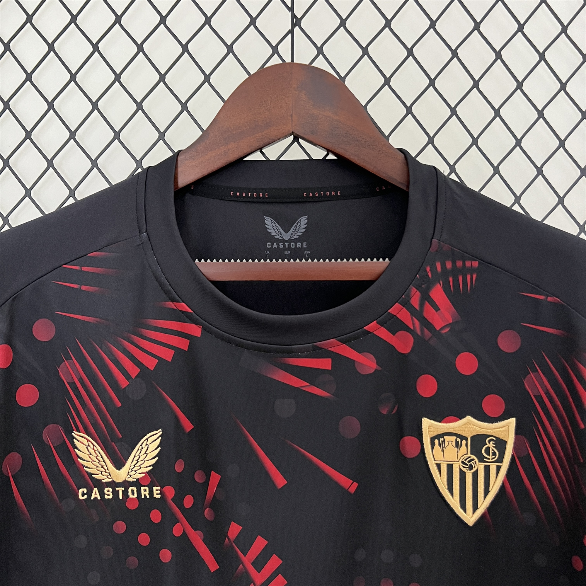 Sevilla 24-25 Third Jersey - Fans Version - ReplicasJersey