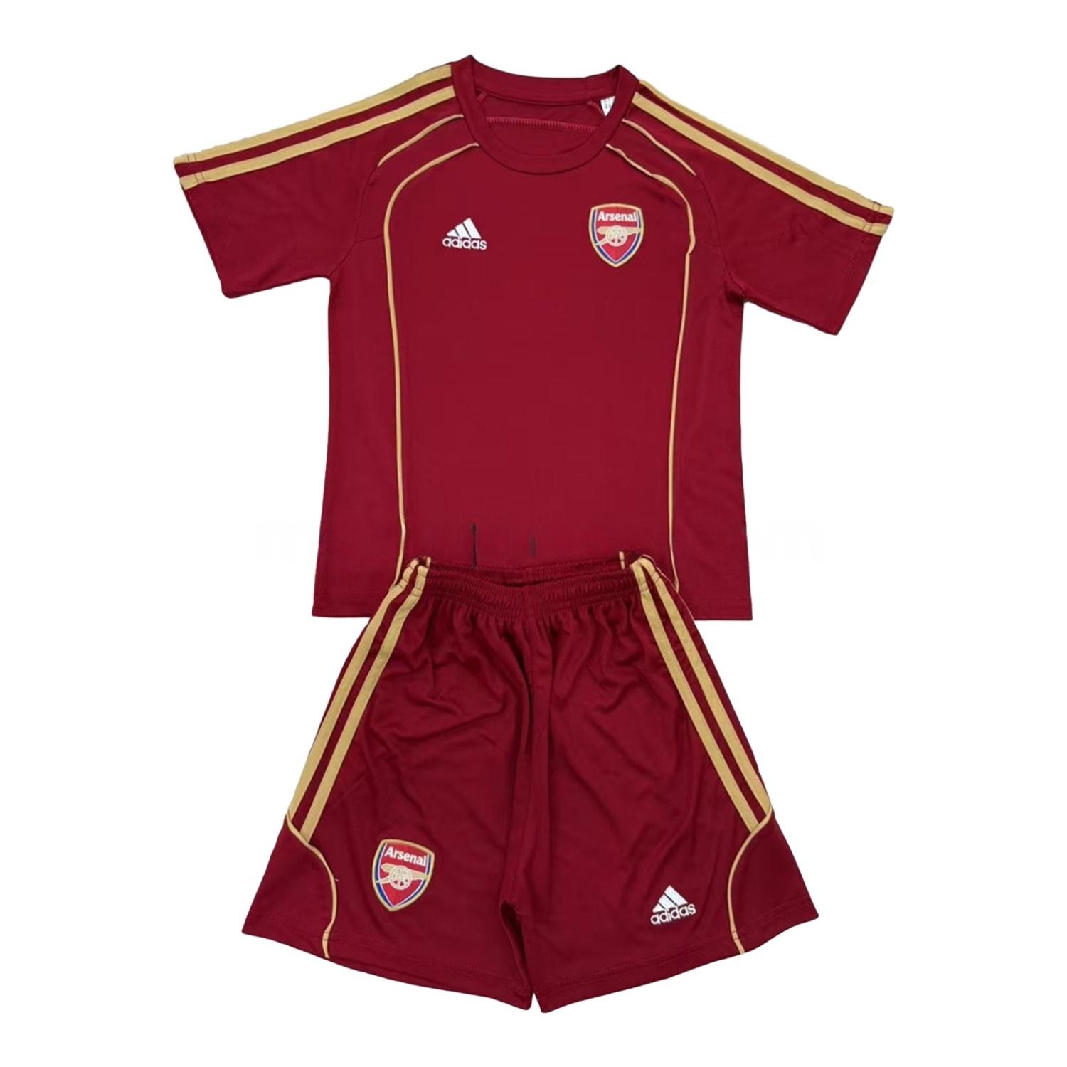 Arsenal 25-26 Urban Purtist Throwback Red Men's Adult Jersey Set - Fans Version - ReplicasJersey