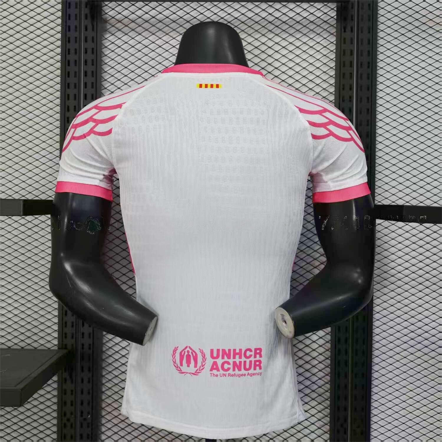 B.A.R.S.A 25-26 Red and White Diagonal Gradient Special Jersey - Player Version - ReplicasJersey