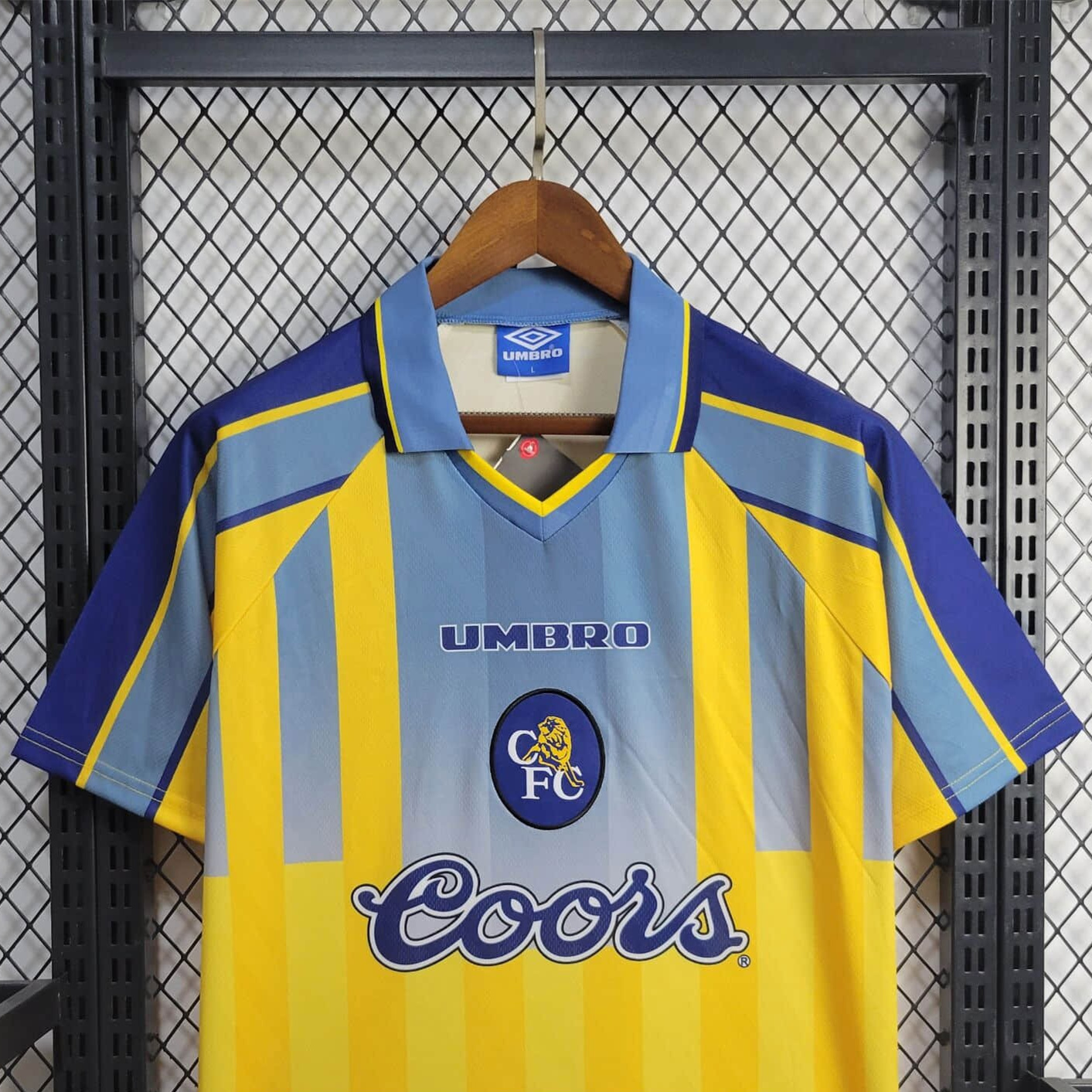 Retro CHELSEA 1995-97 Away Stadium Jersey - ReplicasJersey