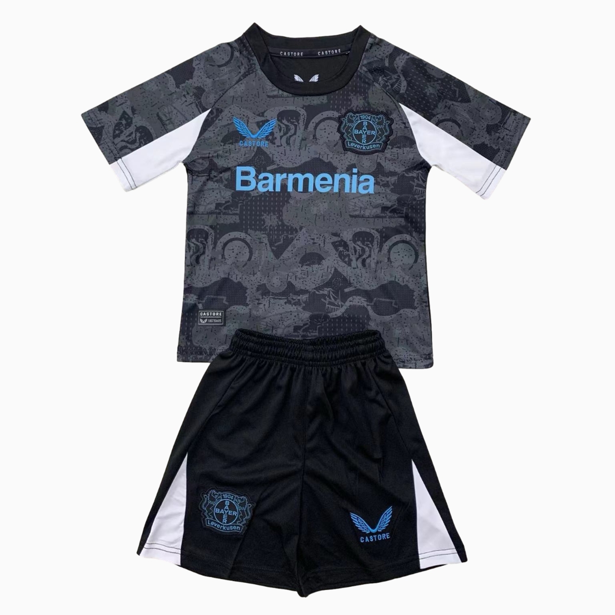 Bayer 04 Leverkusen 24-25 Third Kids Kit - ReplicasJersey
