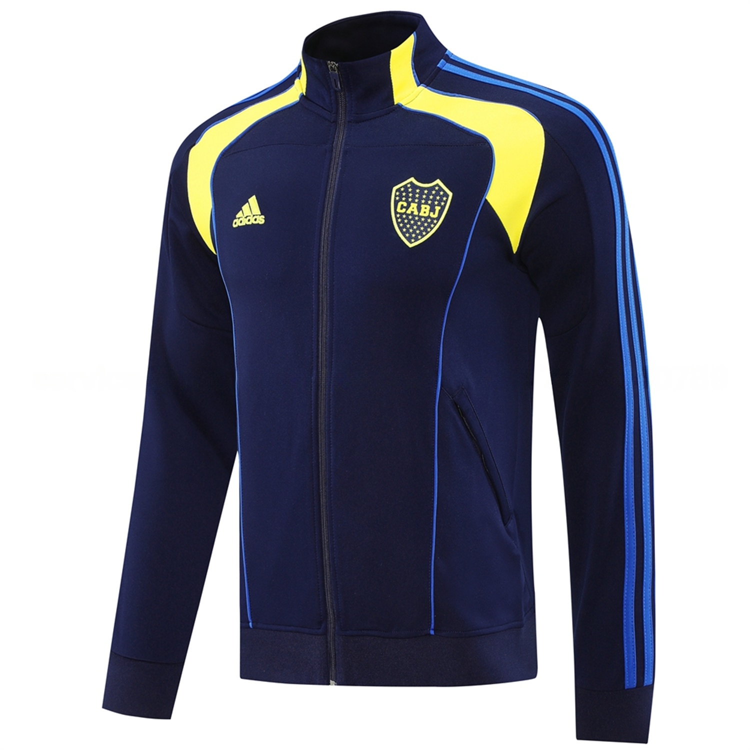 Boca Juniors 25-26 Jacket Training Tracksuit - Royal Blue Jackets & Pants - ReplicasJersey