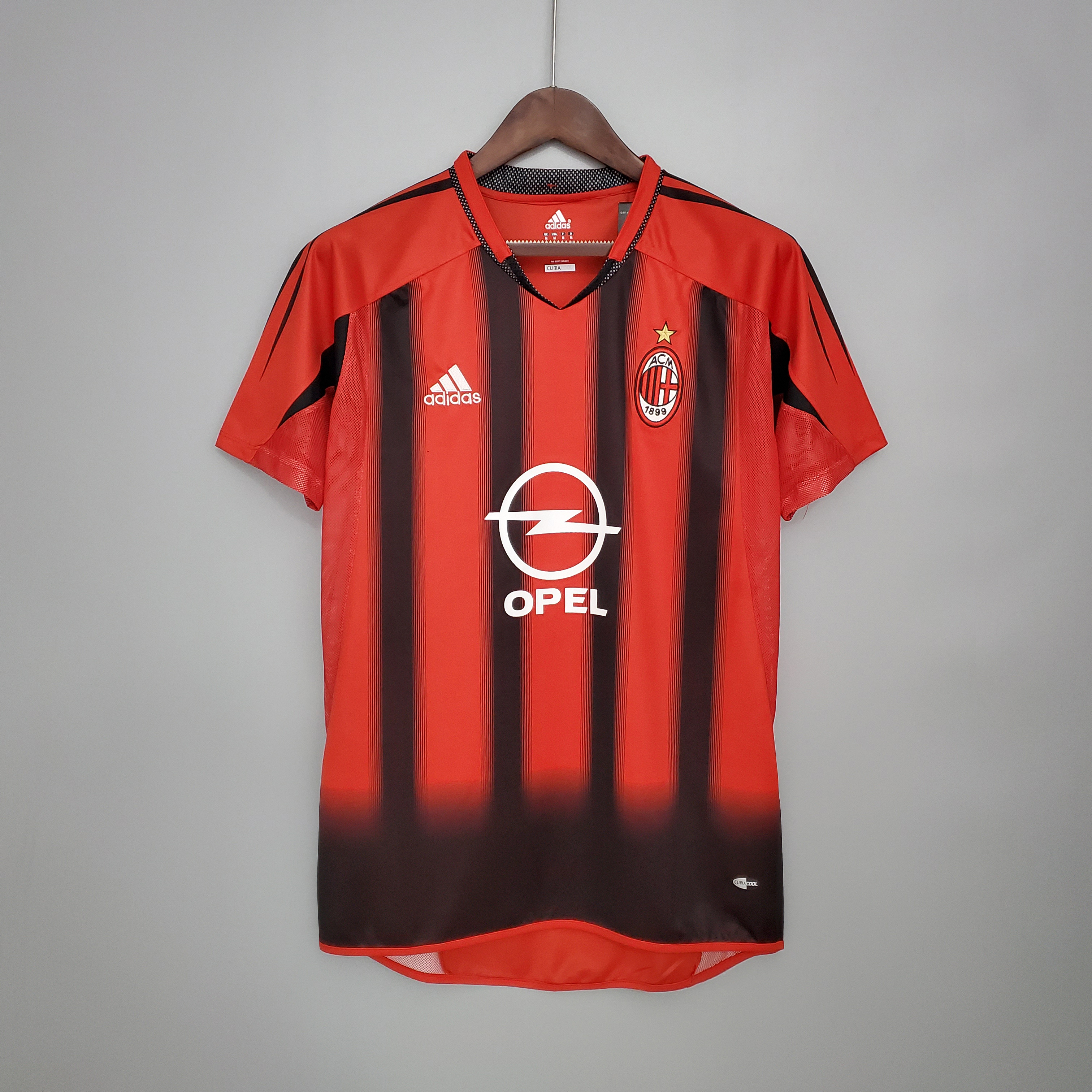 Retro AC Milan 04-05 Home Stadium Jersey - ReplicasJersey