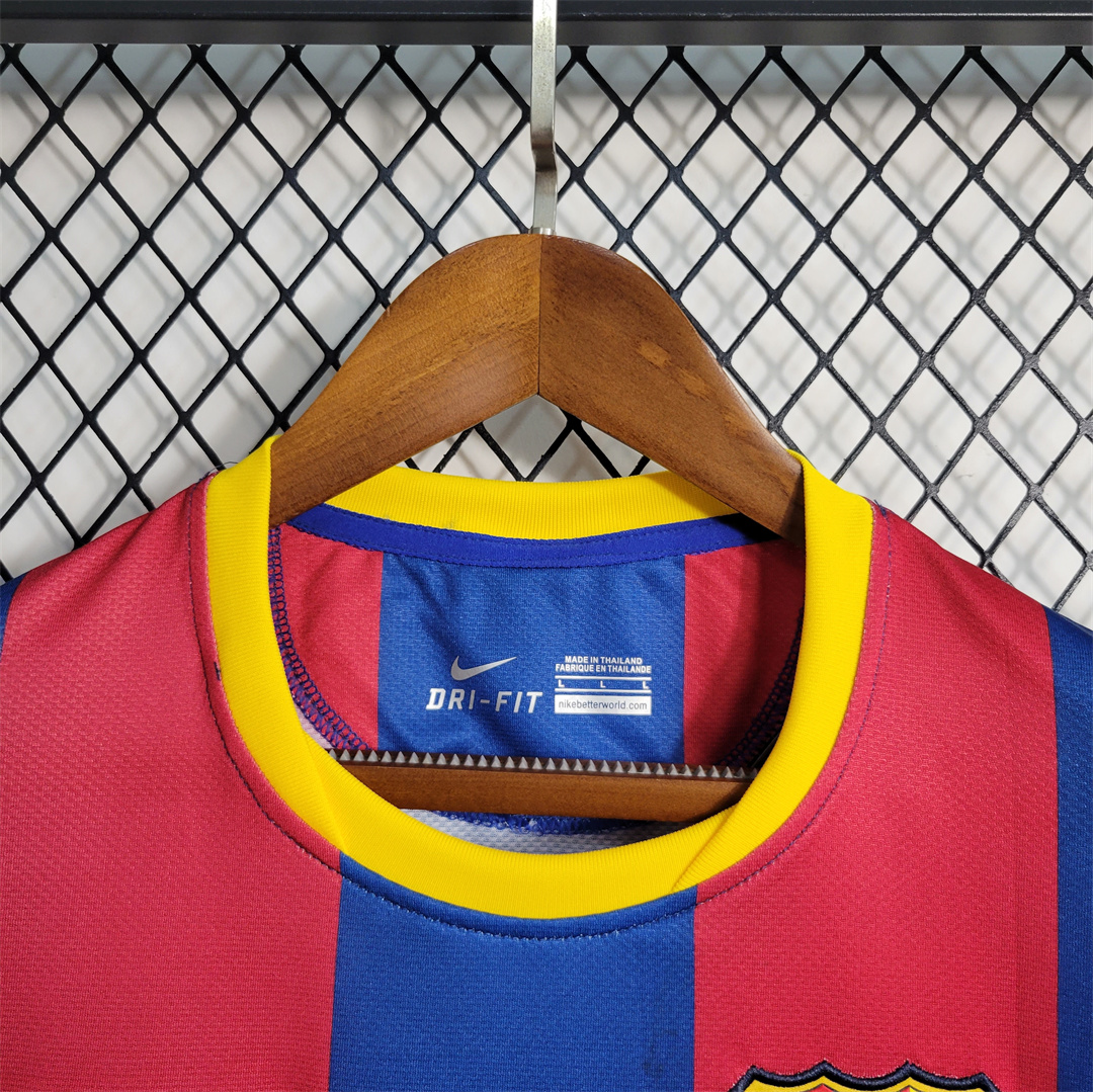 B.A.R.S.A Retro 10-11 Home Stadium Jersey - ReplicasJersey