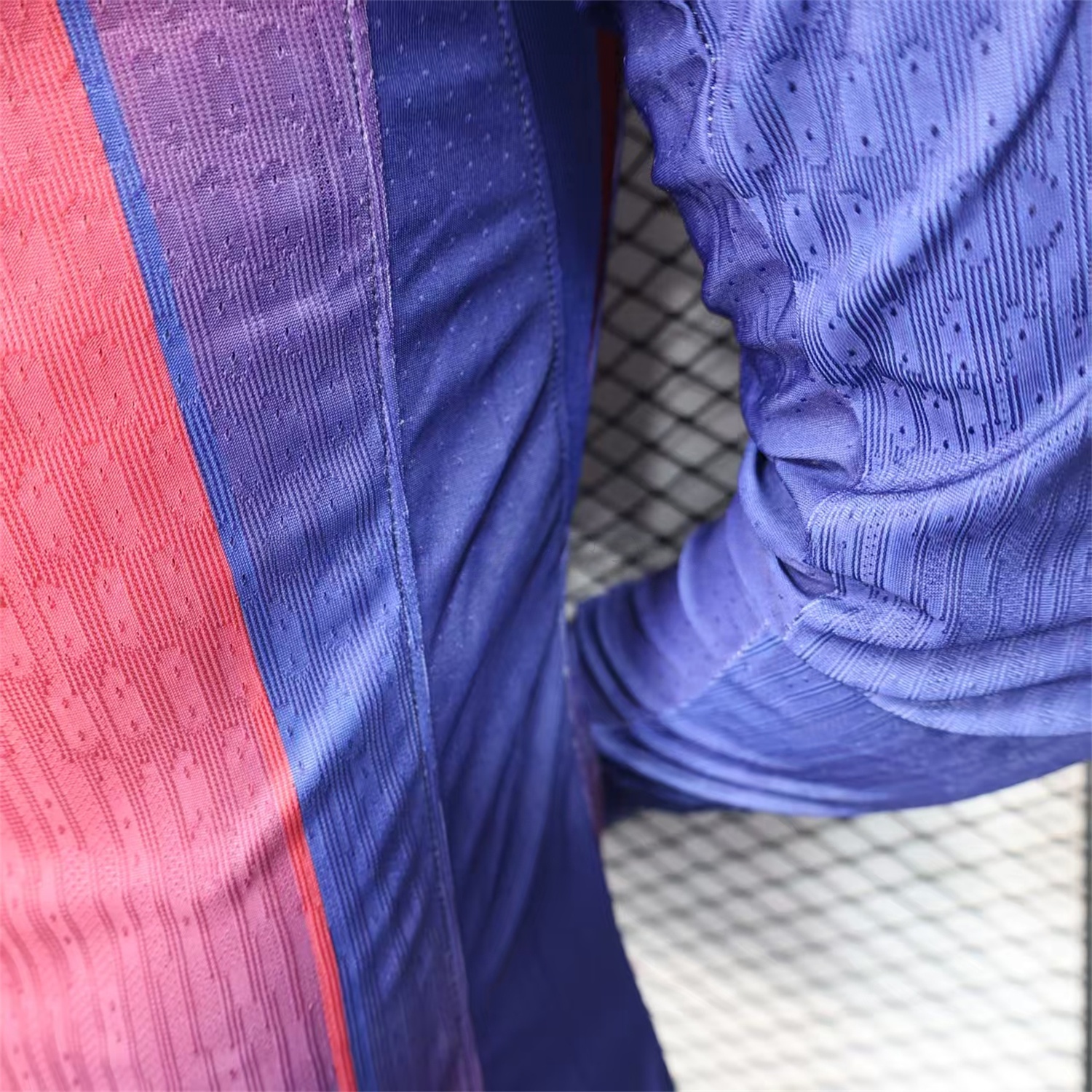 B.A.R.S.A 25-26 Home Long Sleeves Jersey (Leaked Version 2) - Player Version - ReplicasJersey