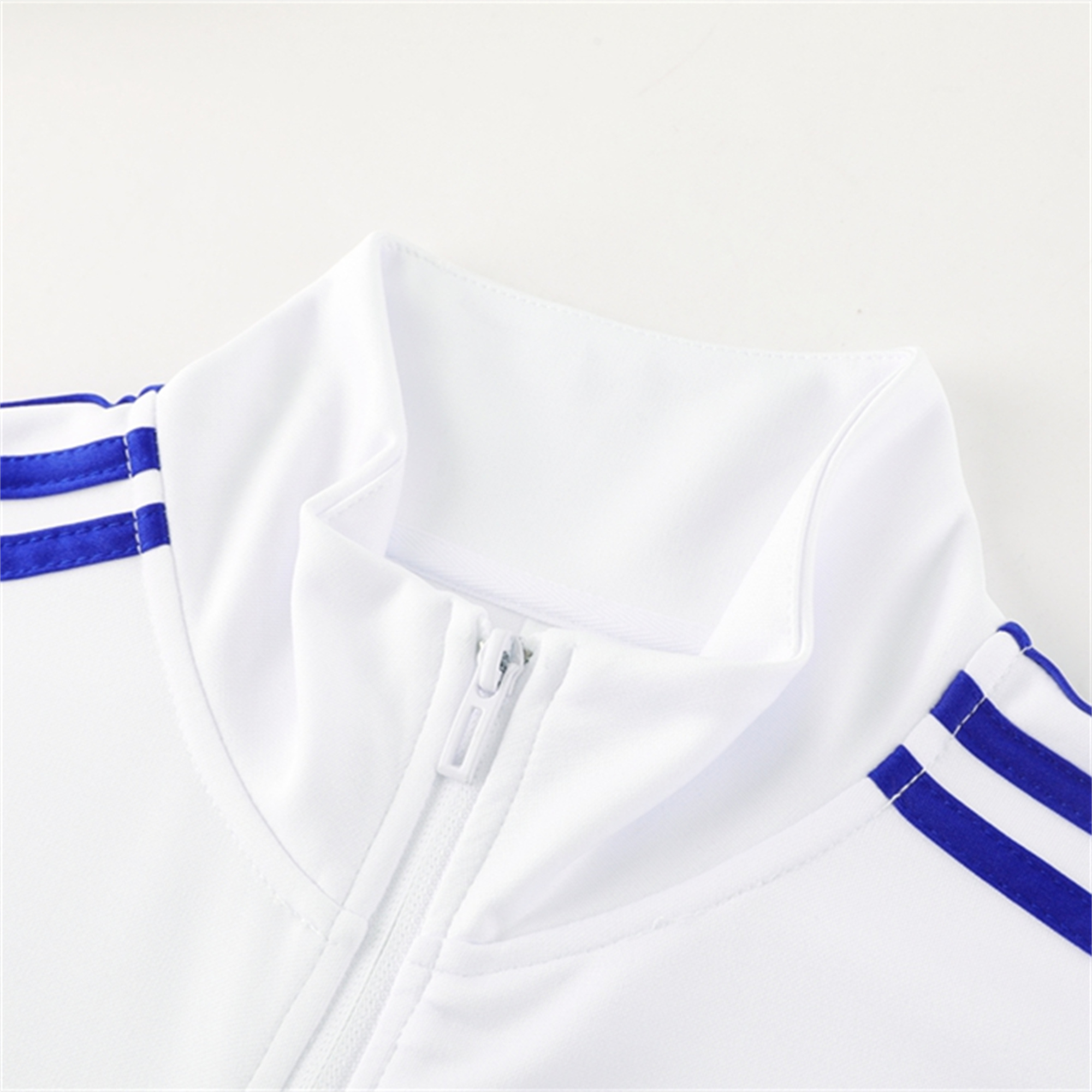 Real Madrid 24-25 Jacket Training Tracksuit - Blue & White - ReplicasJersey
