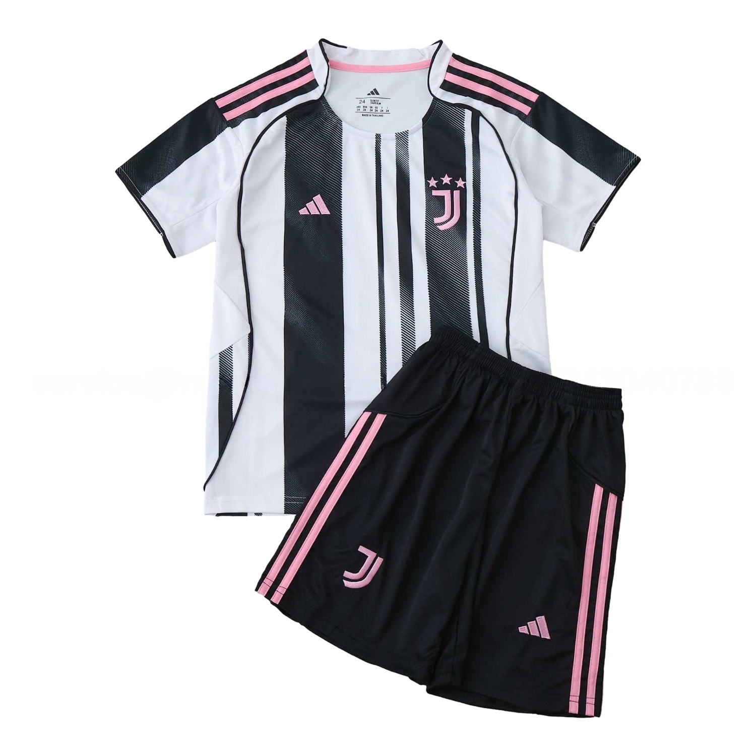 Juventus 25-26 Home Unsponsored Kids Kit - ReplicasJersey