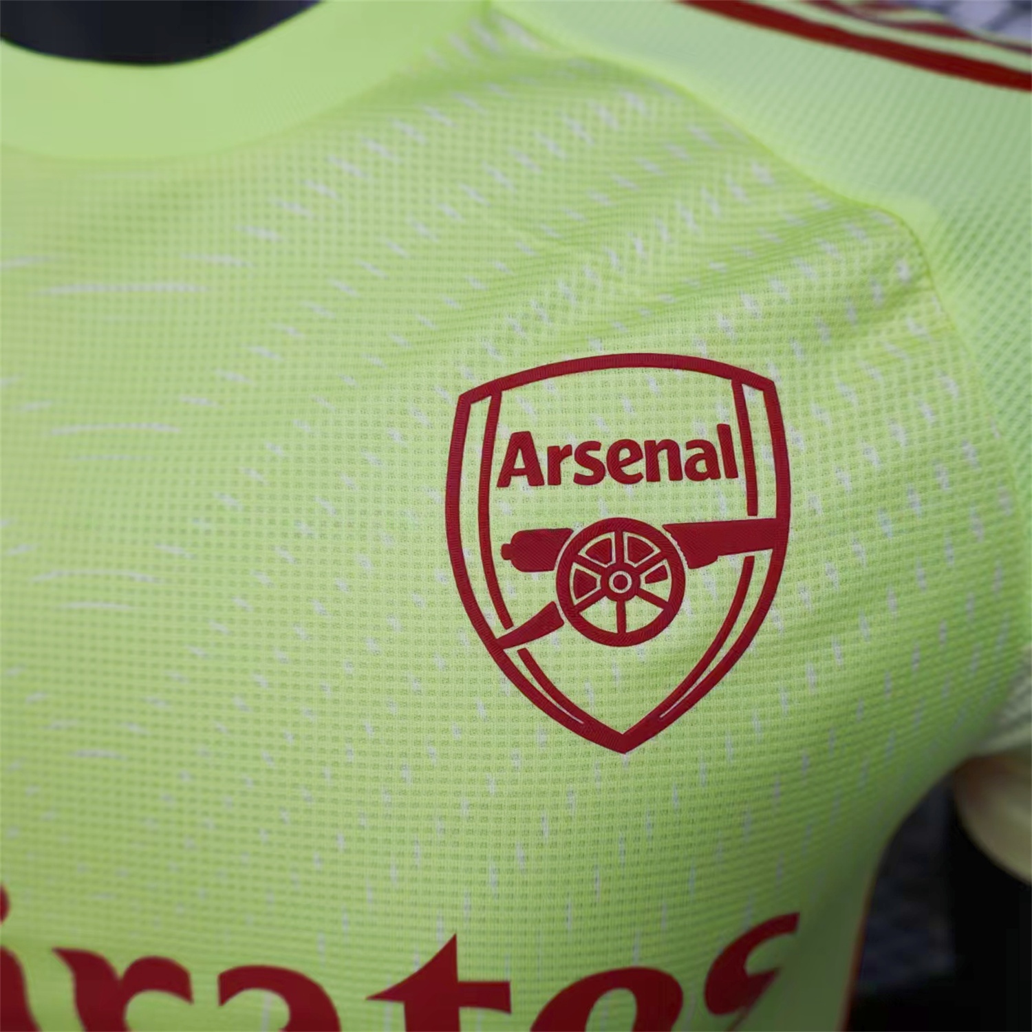 Arsenal 25-26 Light Yellow Goalkeeper Jersey - Player Version - ReplicasJersey