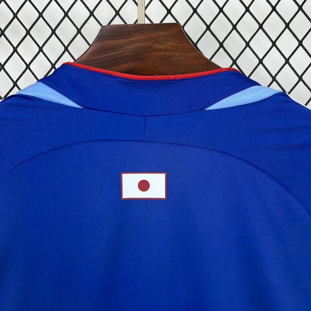 Retro Japan 2006 Home Long Sleeves Jersey - ReplicasJersey