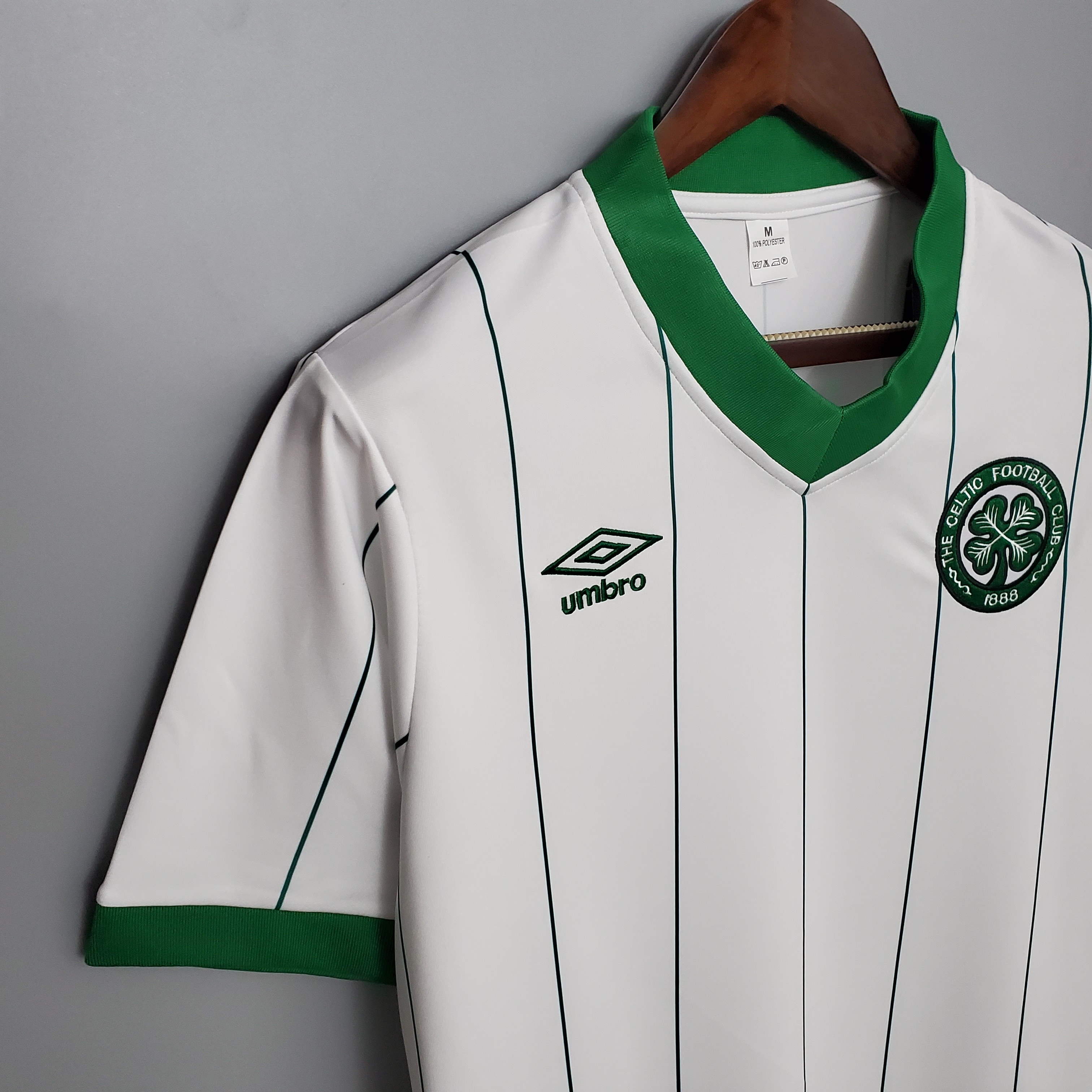 Retro Celtic 1982-83 Away Stadium Jersey - ReplicasJersey