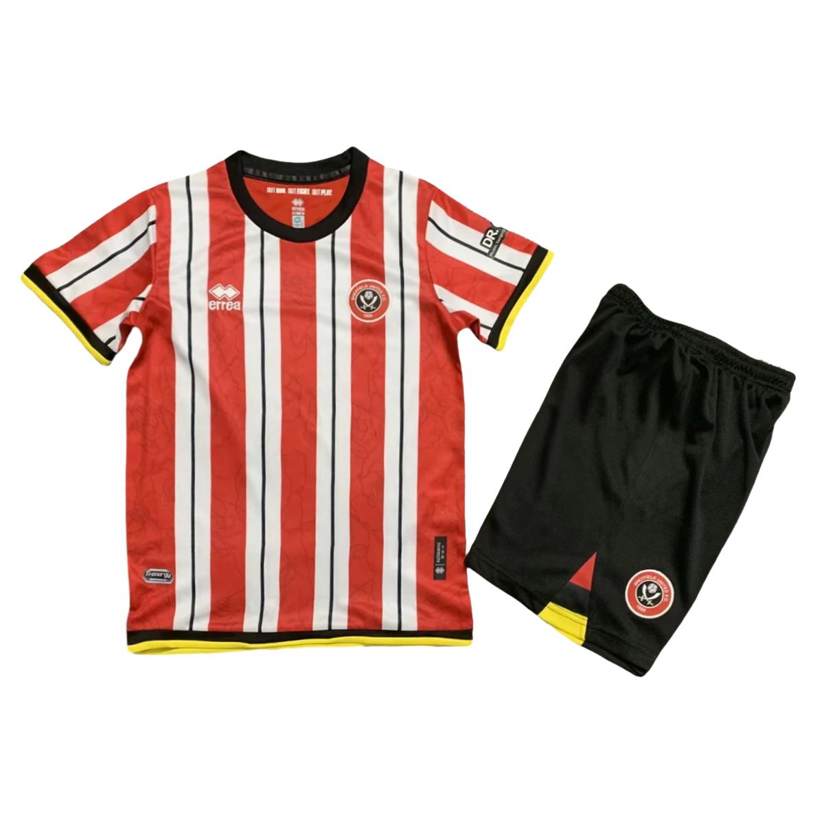Sheffield United 24-25 Home Kids Kit - ReplicasJersey